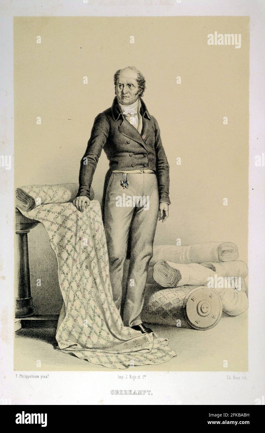 ChristophePhilippe Oberkampf 17381815. Entrepreneur français, d