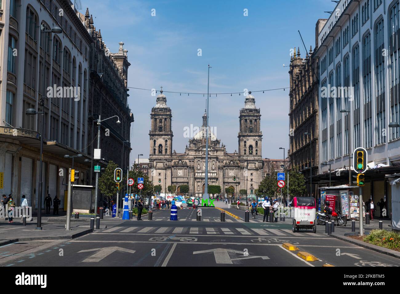 Cathédrale métropolitaine de Mexico, Mexico, Mexique, Amérique du Nord Banque D'Images