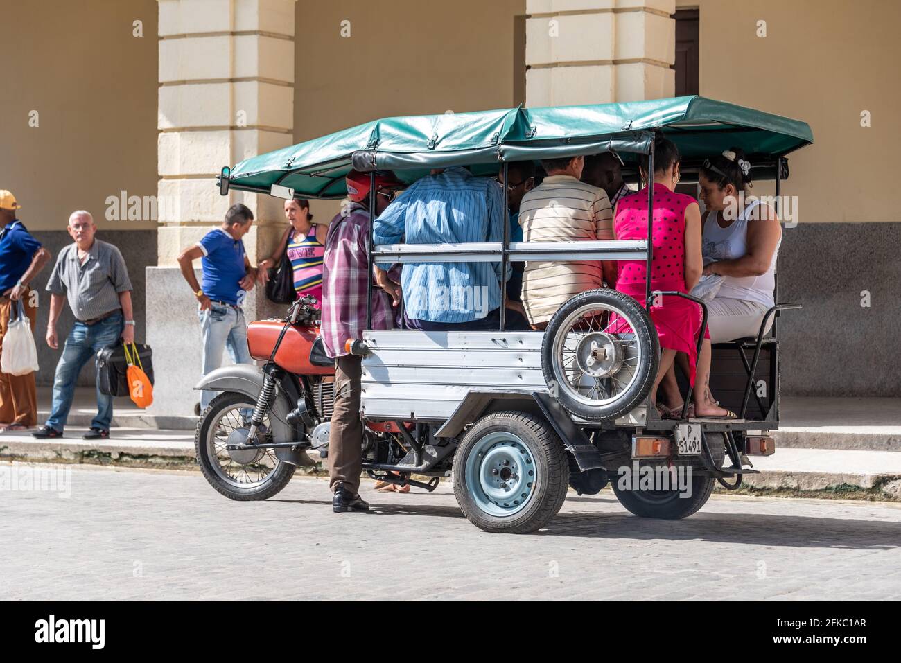 Transport à Cuba en 2016, partie d'une série Banque D'Images