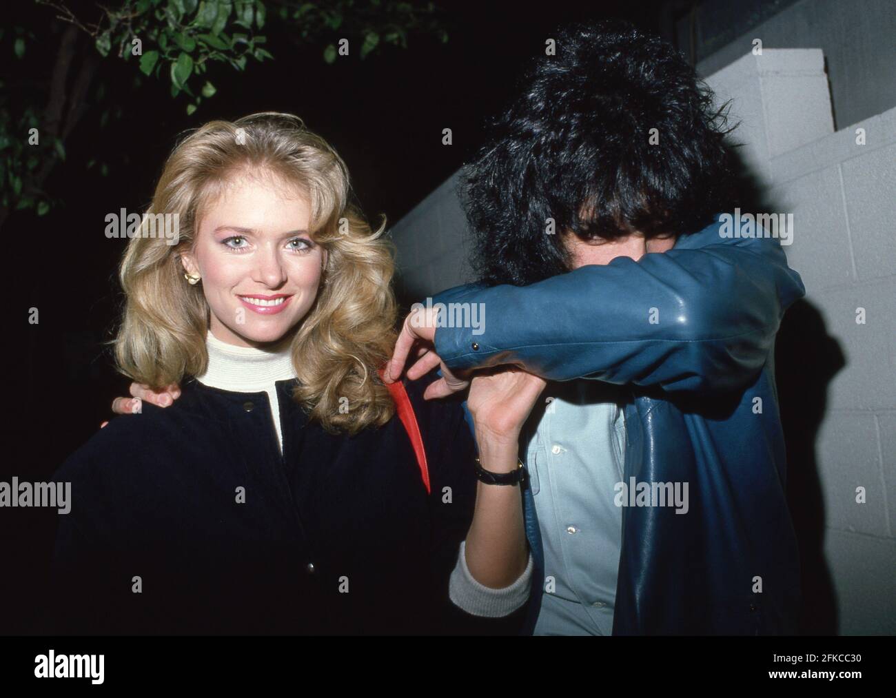 Donna Dixon et Tommy Lee Circa années 80 crédit: Ralph Dominguez/MediaPunch Banque D'Images