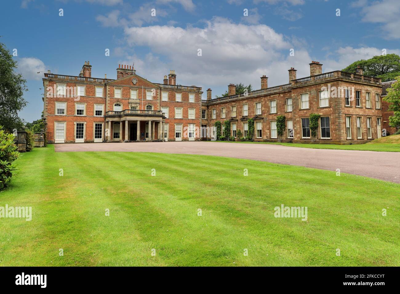 Weston Park, Weston-sous-Lizard, près de Shifnal, Staffordshire, Angleterre, ROYAUME-UNI. Banque D'Images