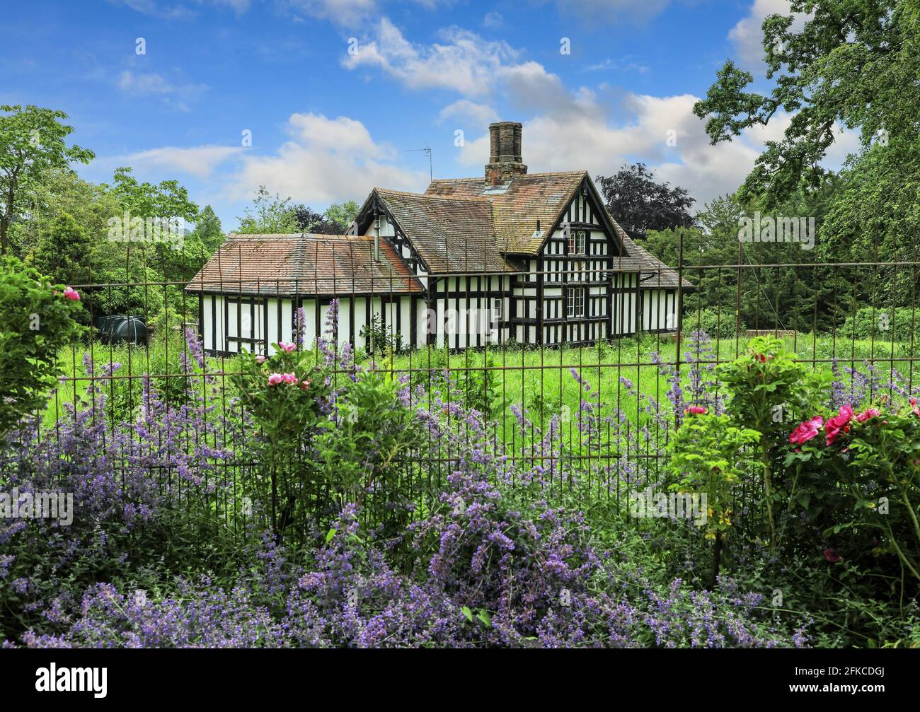 La Maison de la volaille, Weston Park, Weston-sous-Lizard, près de Shifnal, Staffordshire, Angleterre, Royaume-Uni. Banque D'Images