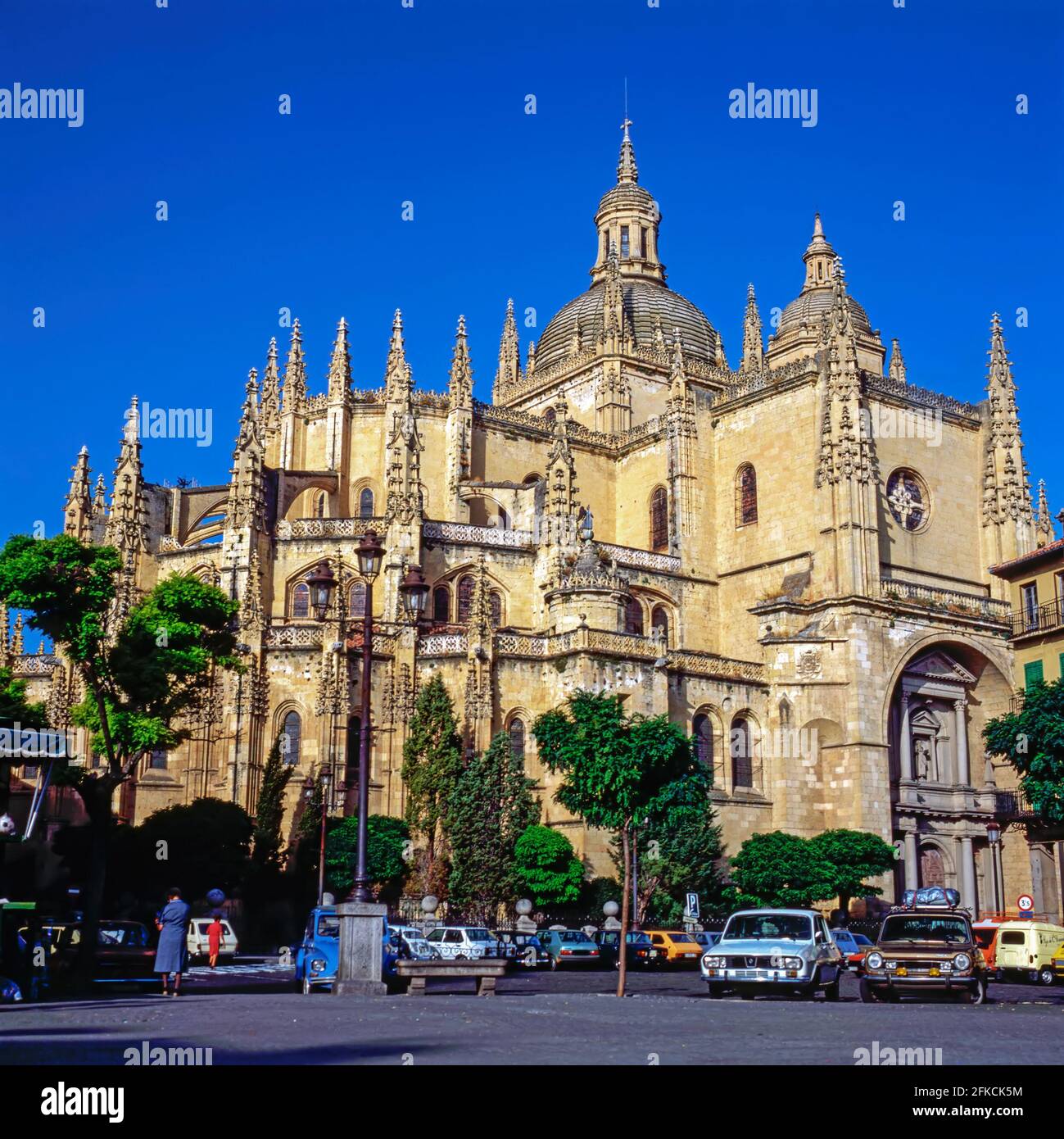 Cathédrale de Ségovie, Espagne Banque D'Images