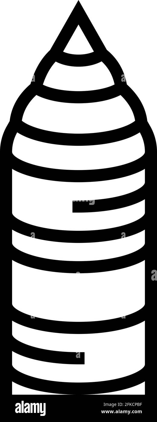 illustration vectorielle d'icône en silicone pour la ligne de fabrication de semi-conducteurs Illustration de Vecteur