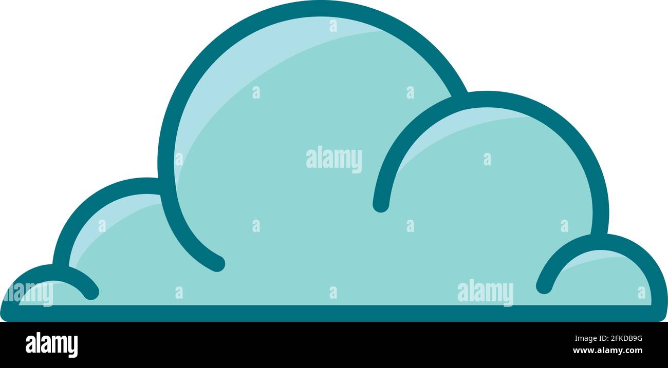 joli motif nuage Illustration de Vecteur