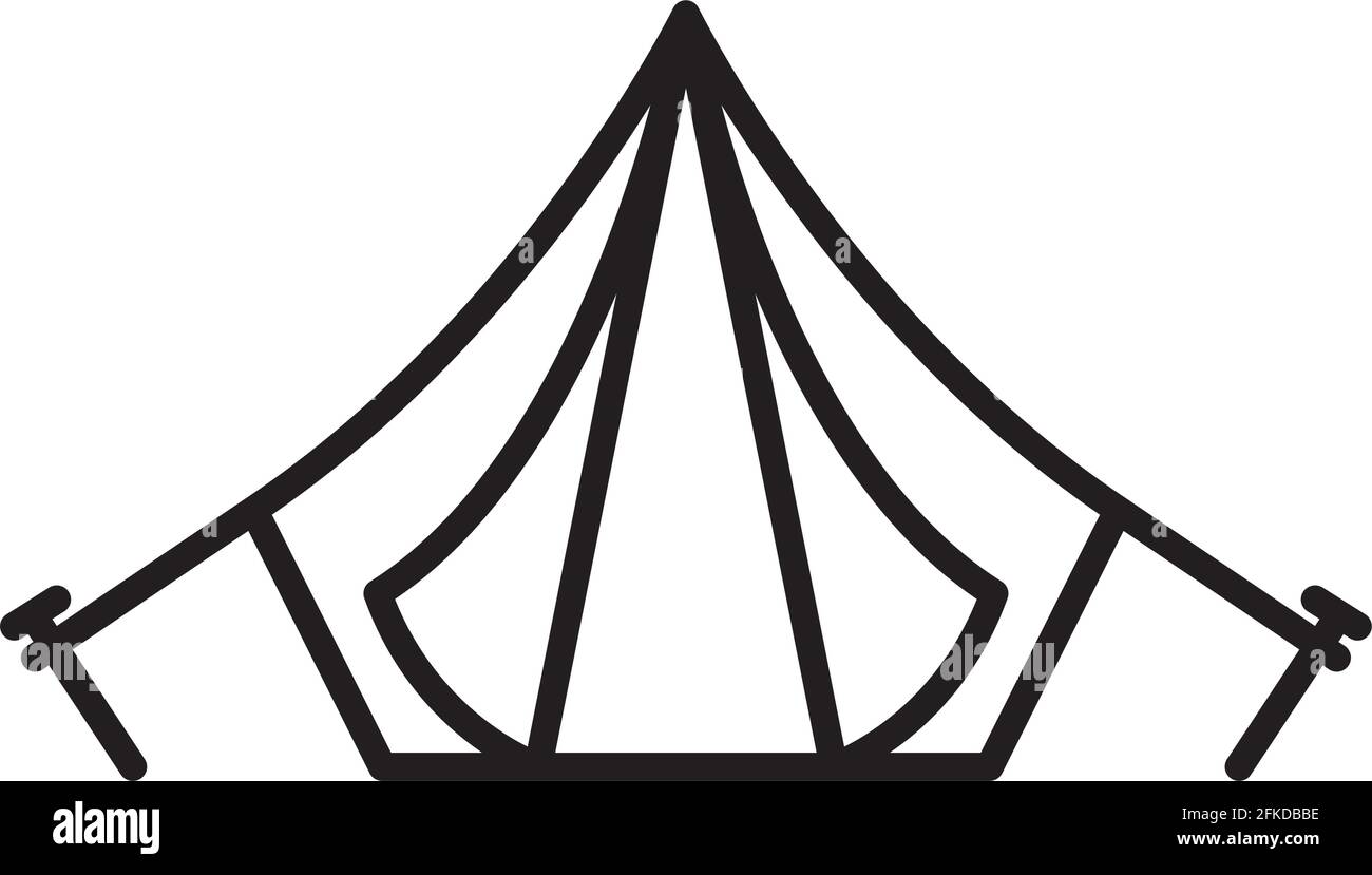 motif tente Illustration de Vecteur