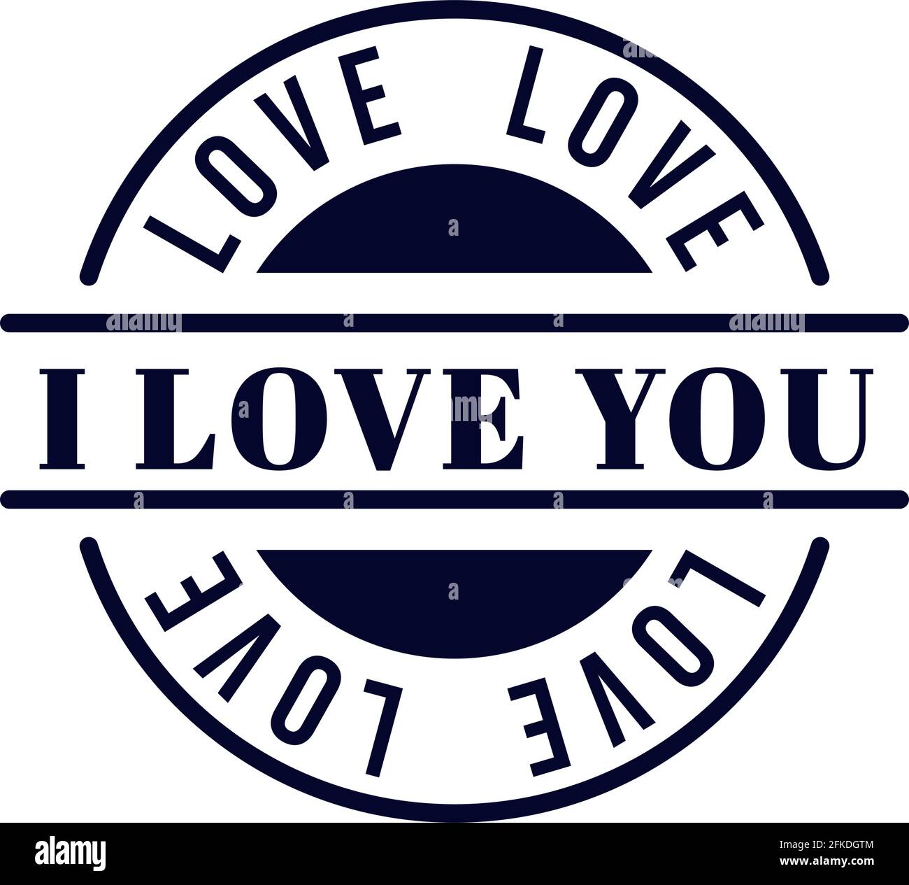 motif signet amour Illustration de Vecteur