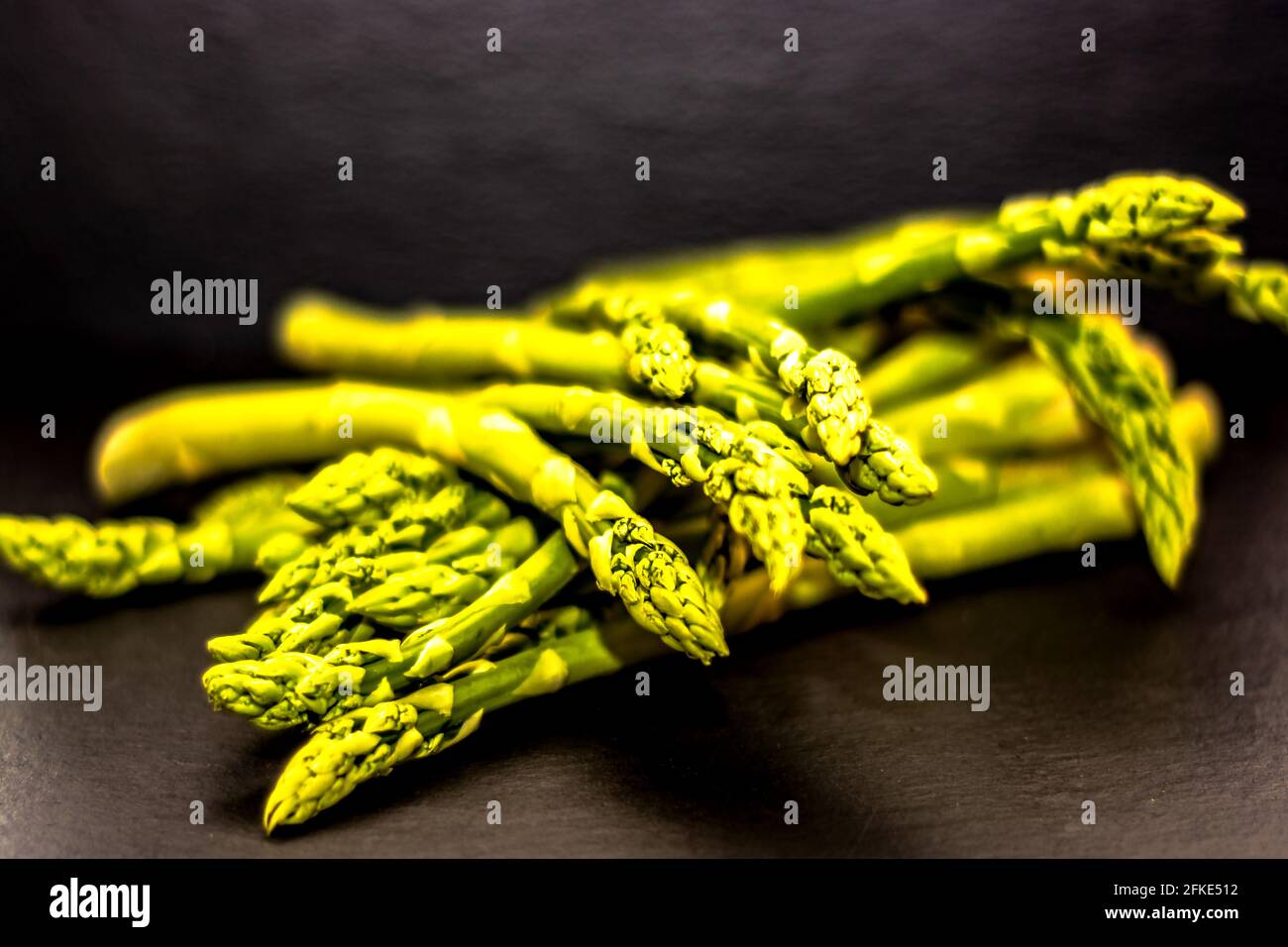 Légumes : asperges vertes Banque D'Images