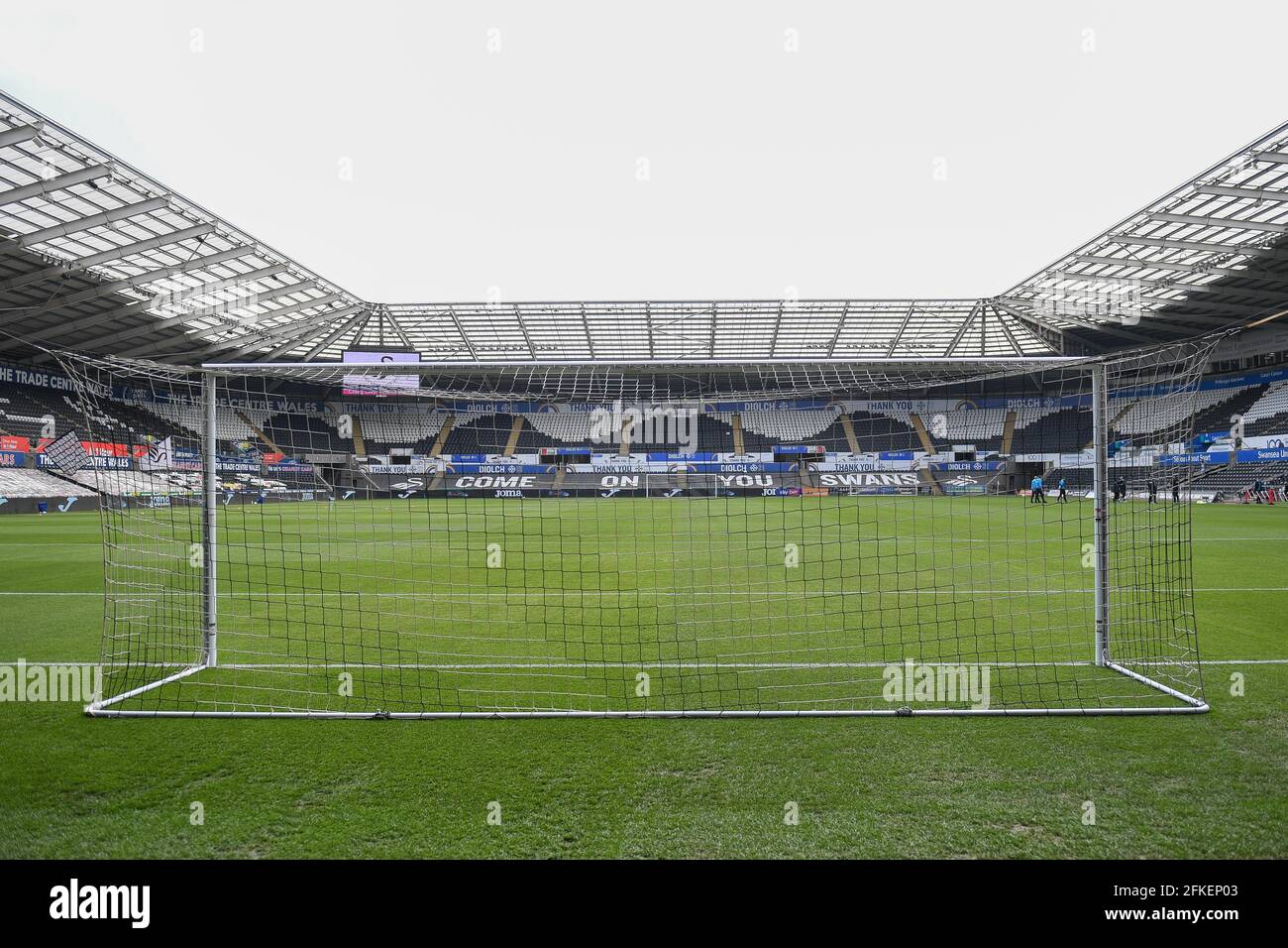 Vue générale du Liberty Stadium, stade de Swansea Banque D'Images