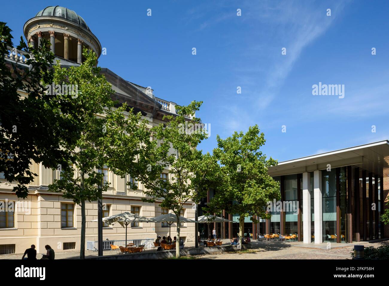 Berlin. Allemagne. La collection Scharf-Gerstenberg, située dans le bâtiment East Stüler, Schloßstraße, Charlottenburg. Banque D'Images