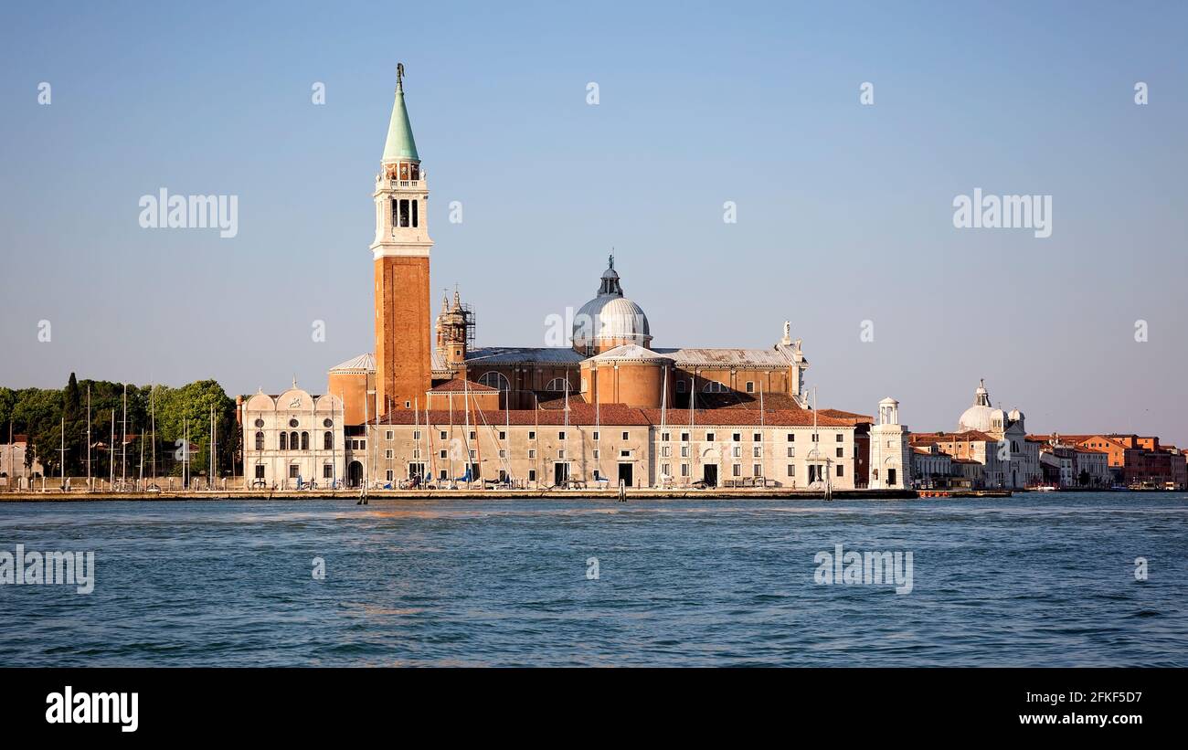 San Girogio Maggiore du côté Banque D'Images