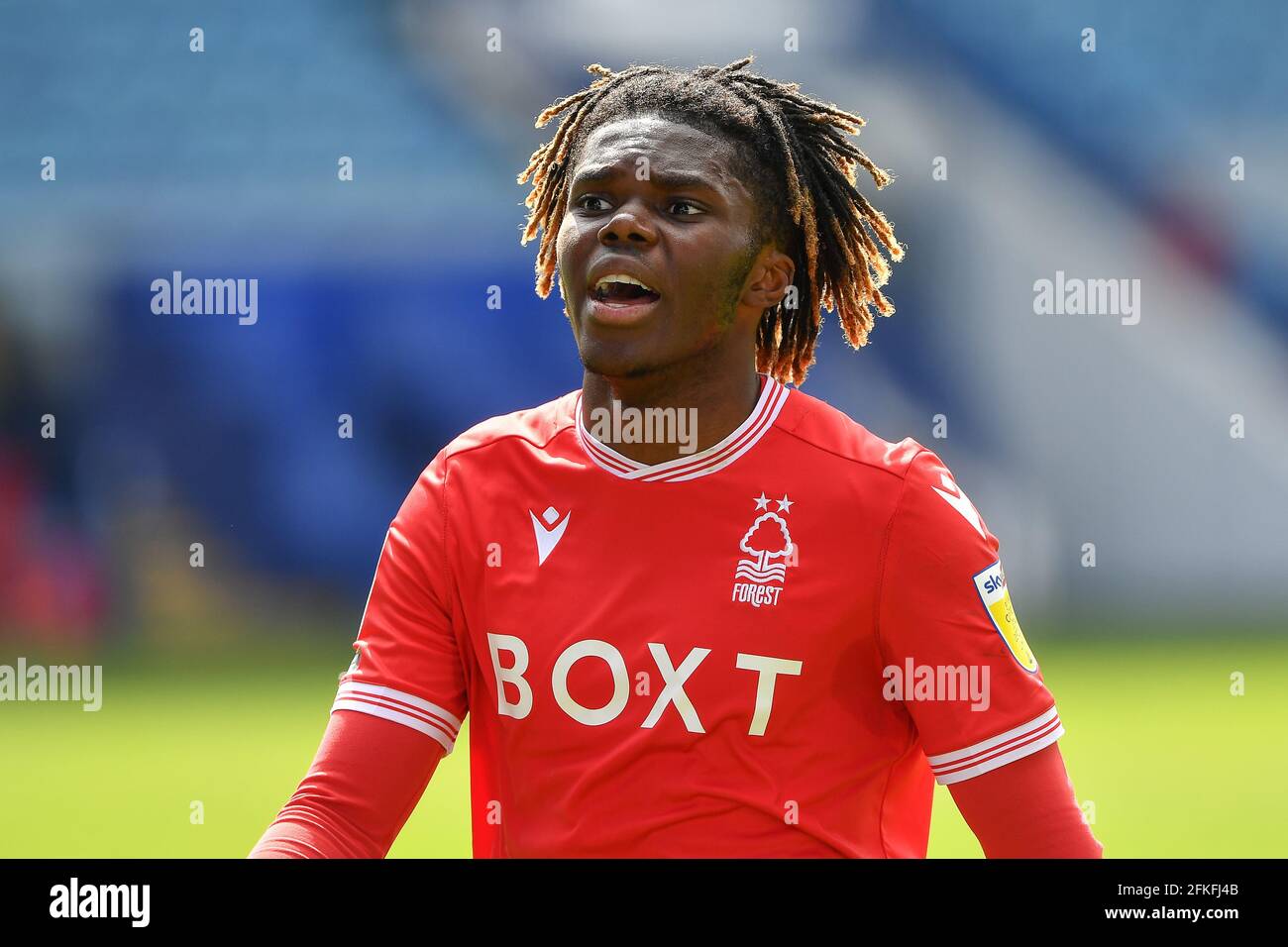 SHEFFIELD, ROYAUME-UNI. 1ER MAI Alex Mighten de (17) Nottingham Forest pendant le match de championnat Sky Bet entre Sheffield mercredi et Nottingham Forest à Hillsborough, Sheffield le samedi 1er mai 2021. (Credit: Jon Hobley | MI News) Credit: MI News & Sport /Alay Live News Banque D'Images