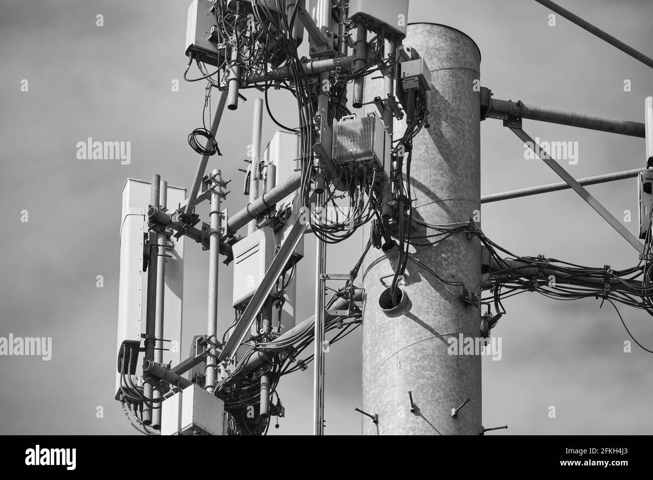 Tour de téléphonie cellulaire Banque D'Images