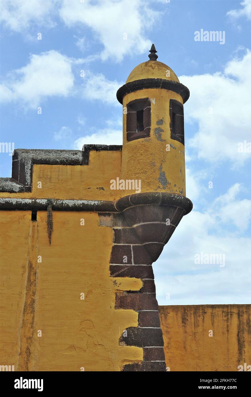 Le Fortaleza de São Tiago à Funchal-Portugal Banque D'Images
