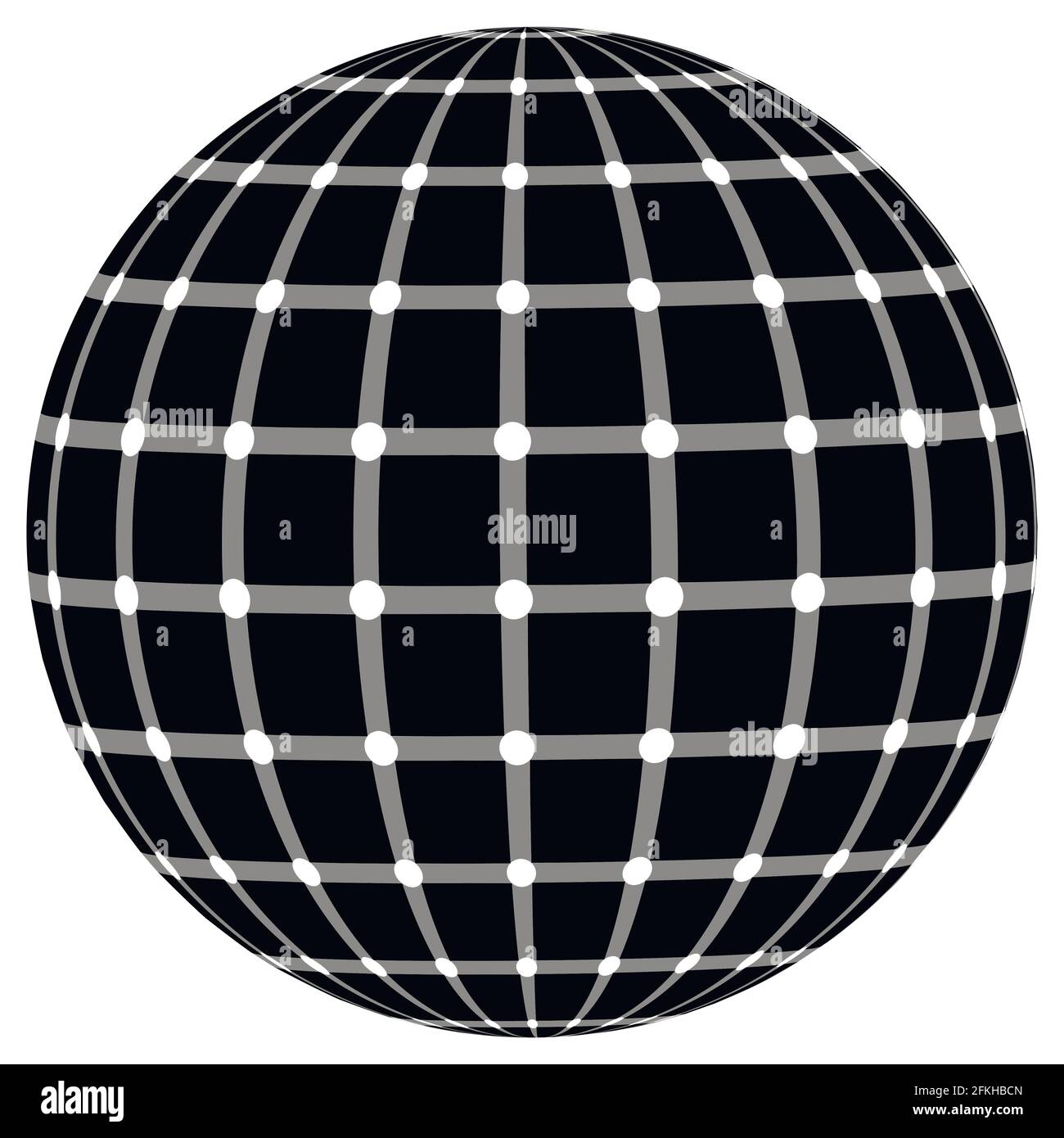 illusion d'effet de globe Illustration de Vecteur illusion d'effet de globe Illustration de Vecteur