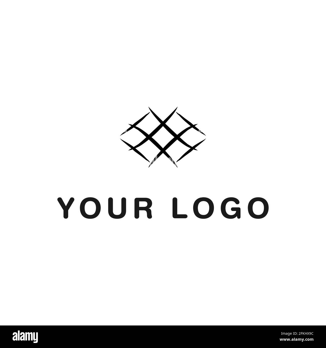 Clean simple Ketopas Abstract logo Design Vector Art EPS10 Illustration de Vecteur