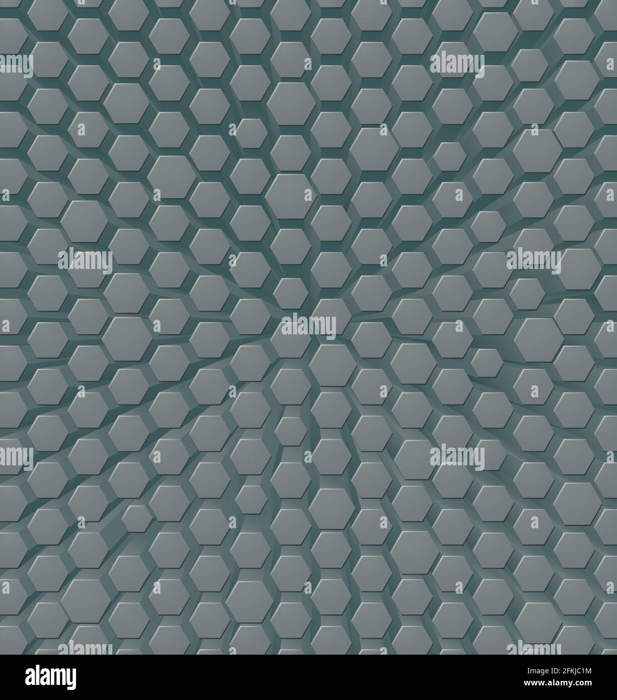 Nid d'arrière-plan géométrique abstraite hexagonale Illustration de Vecteur