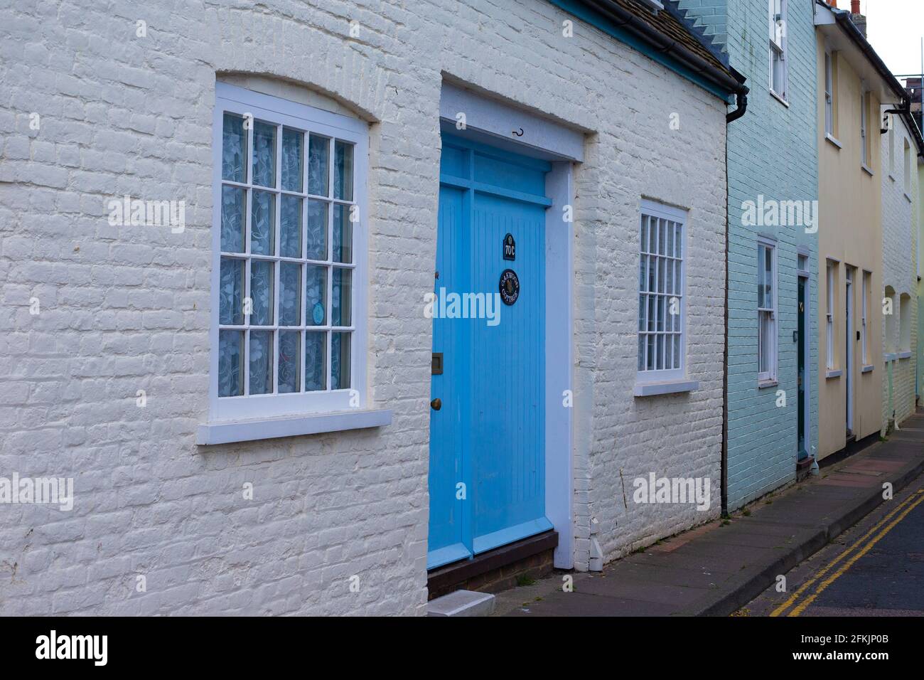 Certaines des vieilles maisons de la vieille ville de Deal, Kent Banque D'Images