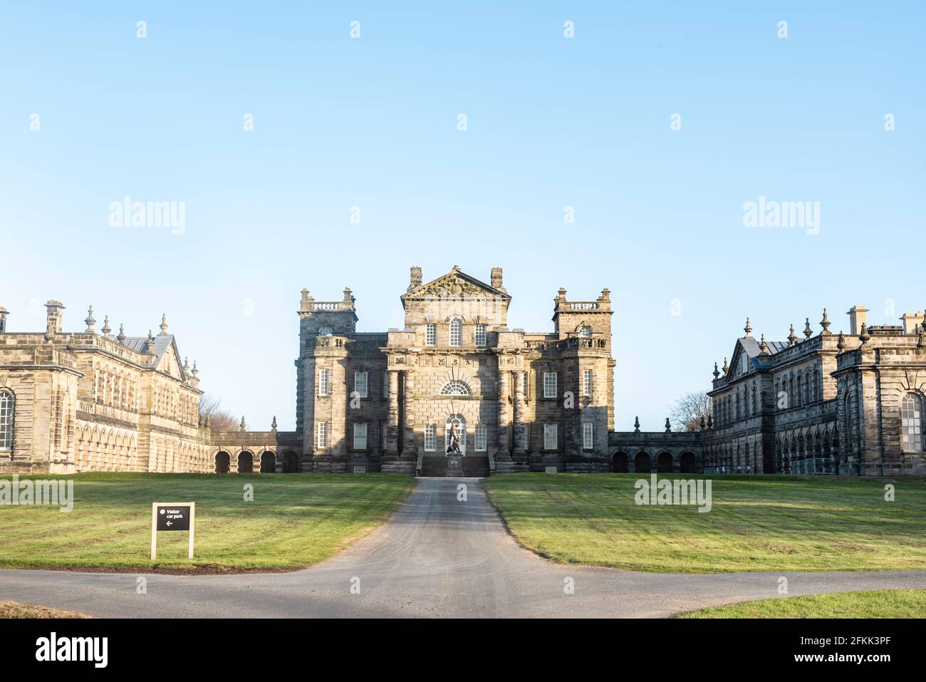 Delaval Hall Banque D'Images