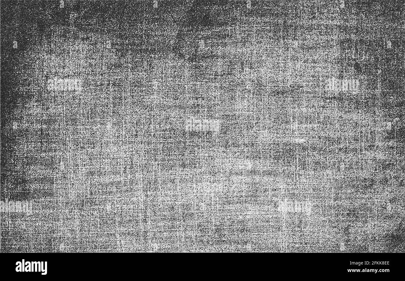 Texture de superposition en relief vieilli du tissu de tissage. Fond de grunge. Illustration vectorielle en demi-teinte abstraite Illustration de Vecteur