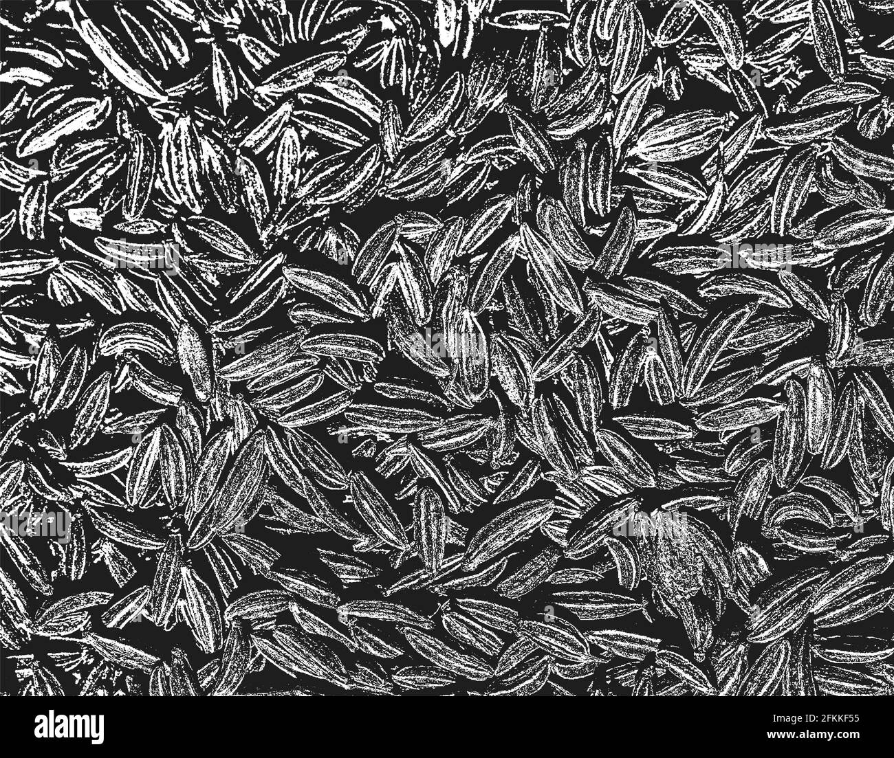 Recouvrement en forme de citrouille, tournesol, texture des graines, arrière-plan de grunge. Illustration vectorielle abstraite de demi-teinte. EPS8 Illustration de Vecteur