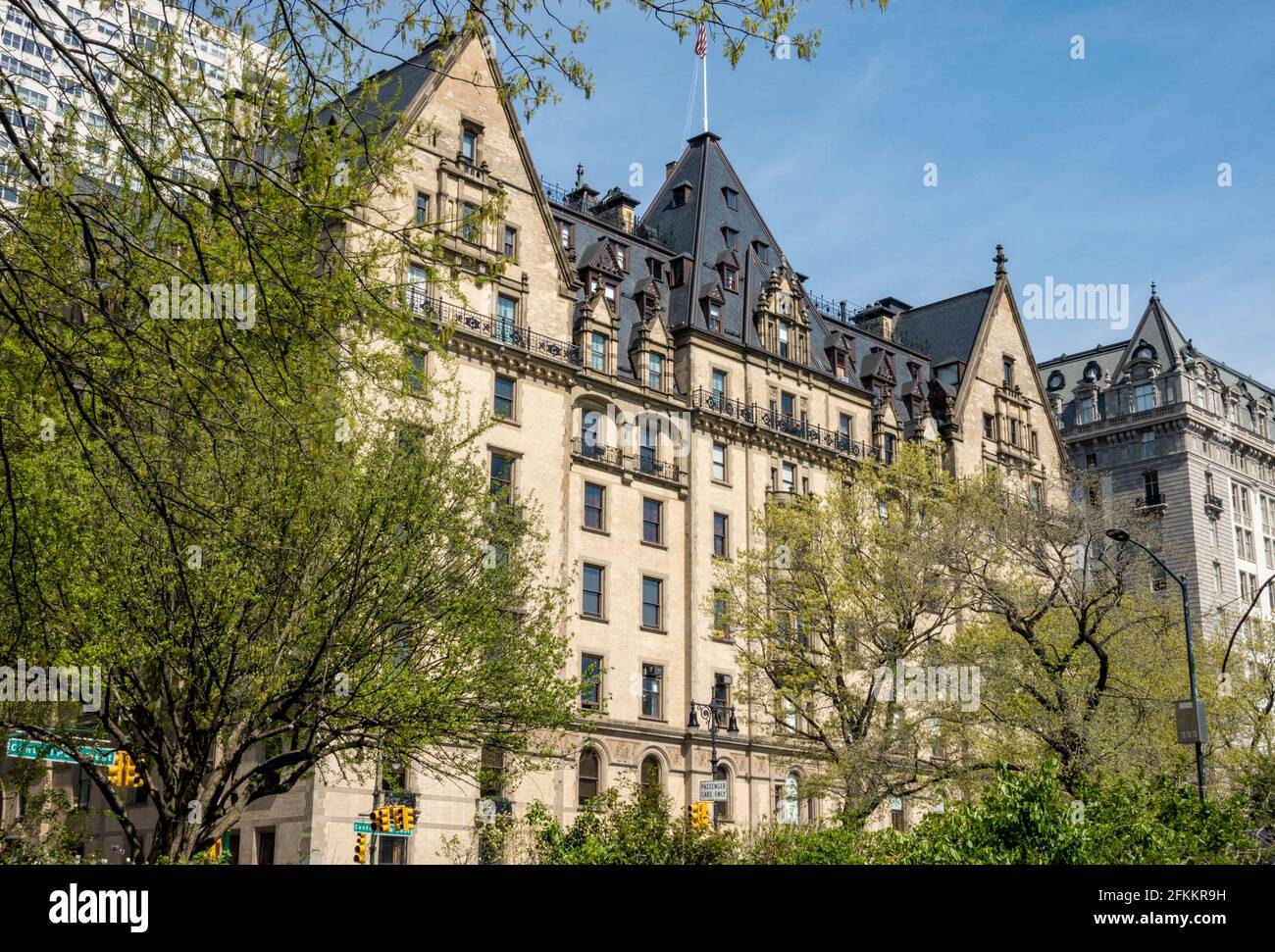 Les Dakotas Co-op Apartment House, Central Park West, NEW YORK Banque D'Images