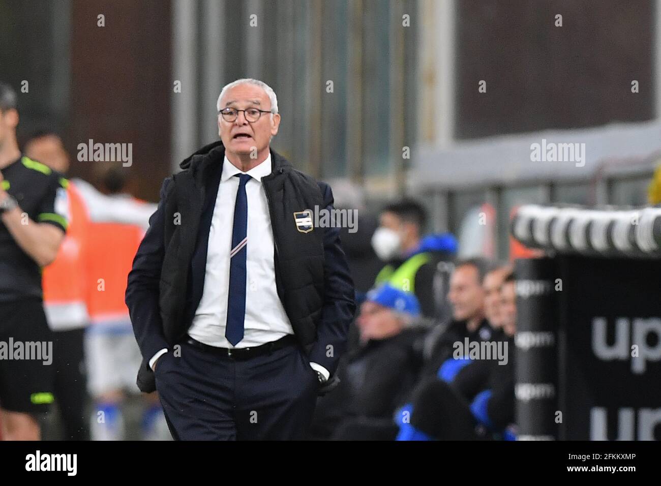 Luigi Ferraris Stadium, Genova, Italie, 02 mai 2021, CLAUDIO RANIERI (Sampdoria) pendant UC Sampdoria vs AS Roma, football italien série A match - photo Danilo Vigo / LM Banque D'Images