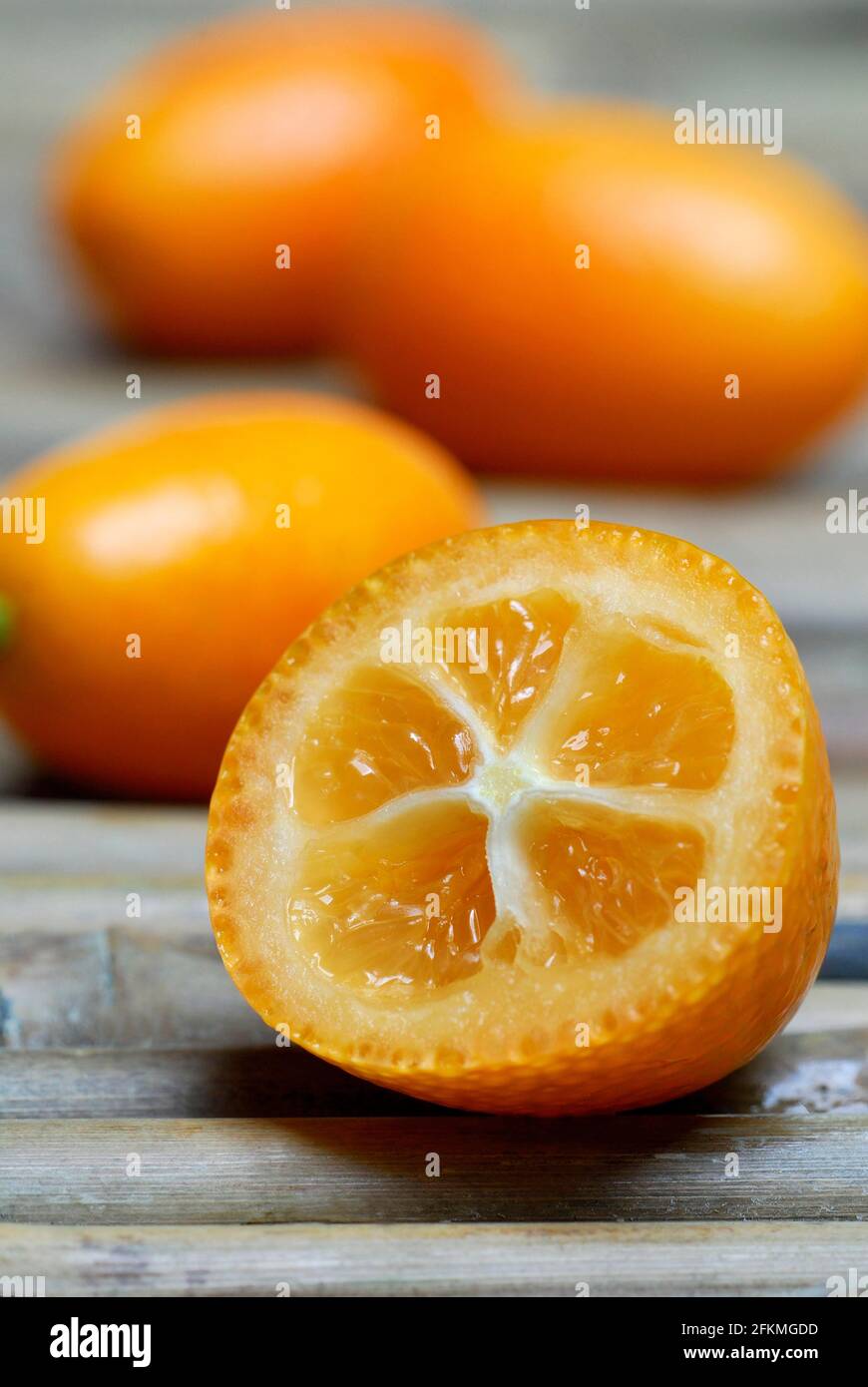 Kumquats, Kumquat (Fortunella) Banque D'Images