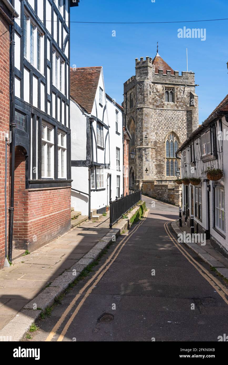 Église St Clements C of E, Hastings Banque D'Images