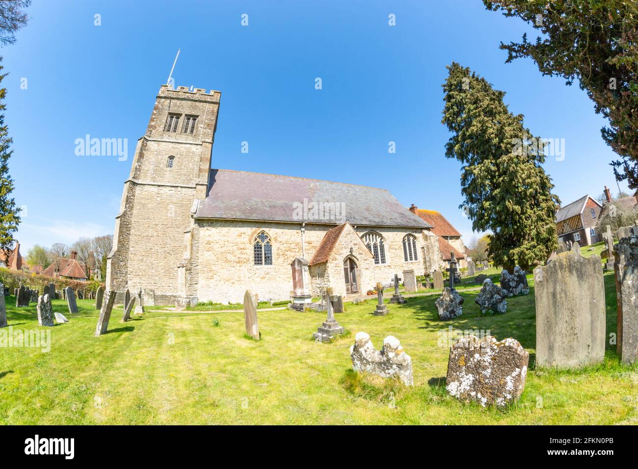 Église Saint-Michel de l'Archange, Smarden Banque D'Images