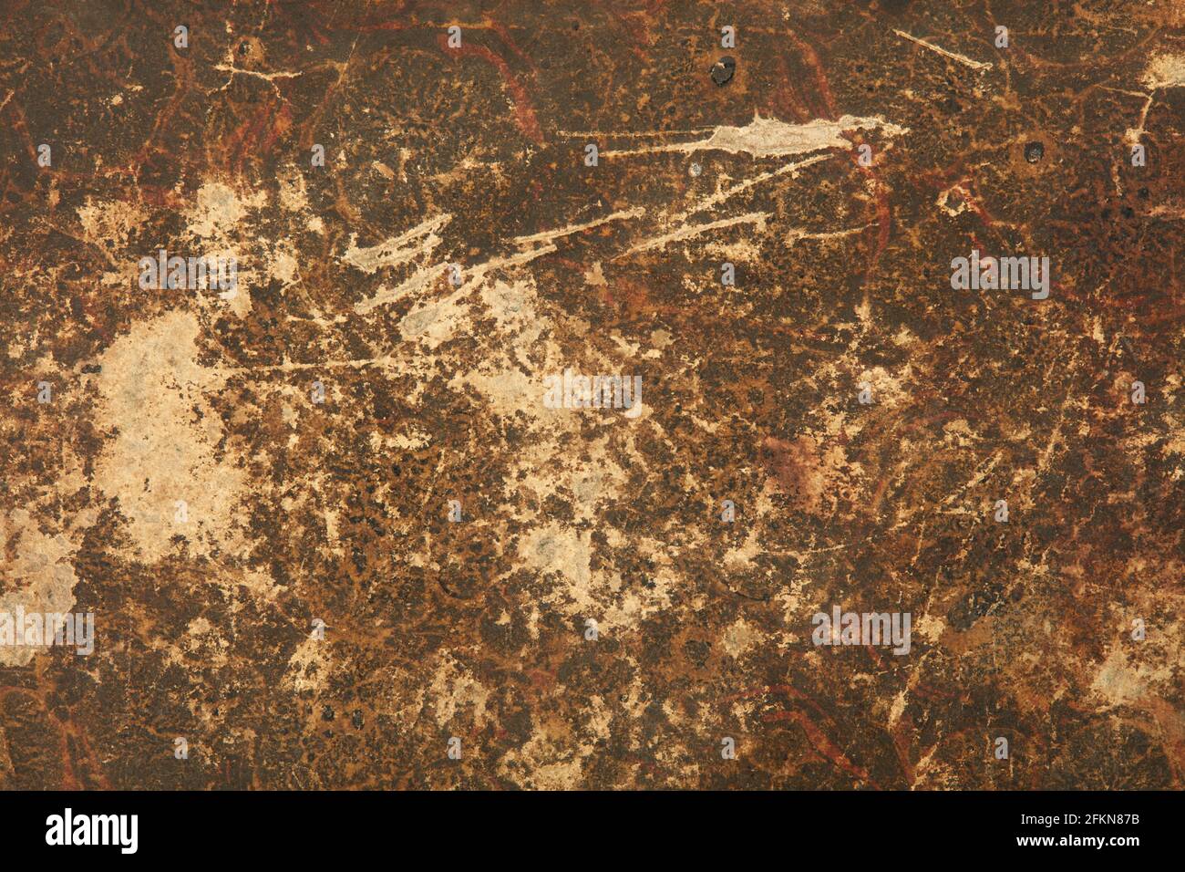 Arrière-plan marron, de texture de conception de papier variable avec rayures Banque D'Images