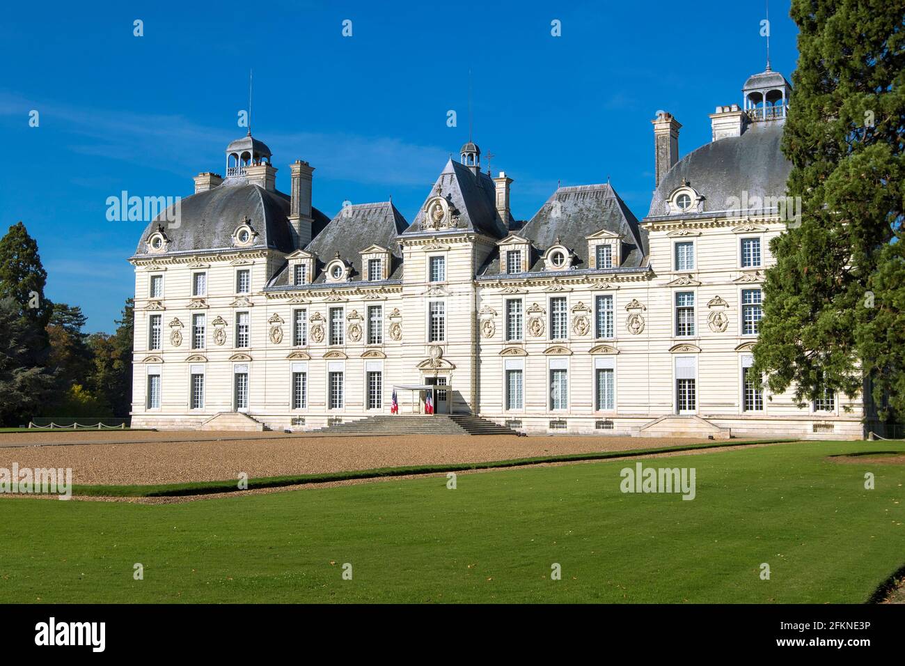 Château de Cheverny, vallée de la Loire Banque D'Images