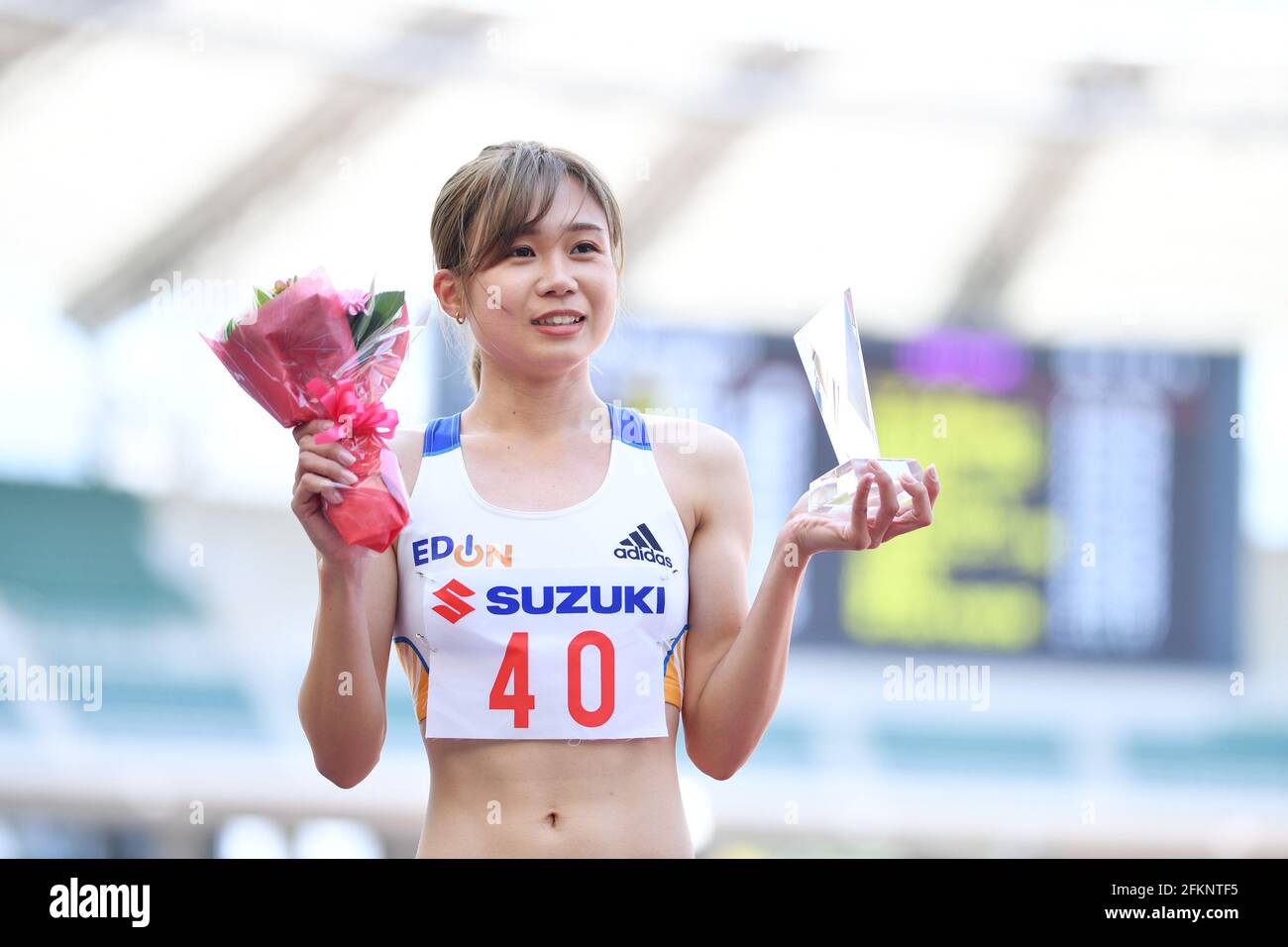 Stade Ecopa, Shizuoka, Japon. 3 mai 2021. Yume Kitamura, 3 MAI 2021 - Athlétisme : la 36e finale de Shizuoka International Athlétisme féminin de 800 m au stade Ecopa, Shizuoka, Japon. Credit: MATSUO.K/AFLO SPORT/Alay Live News Banque D'Images