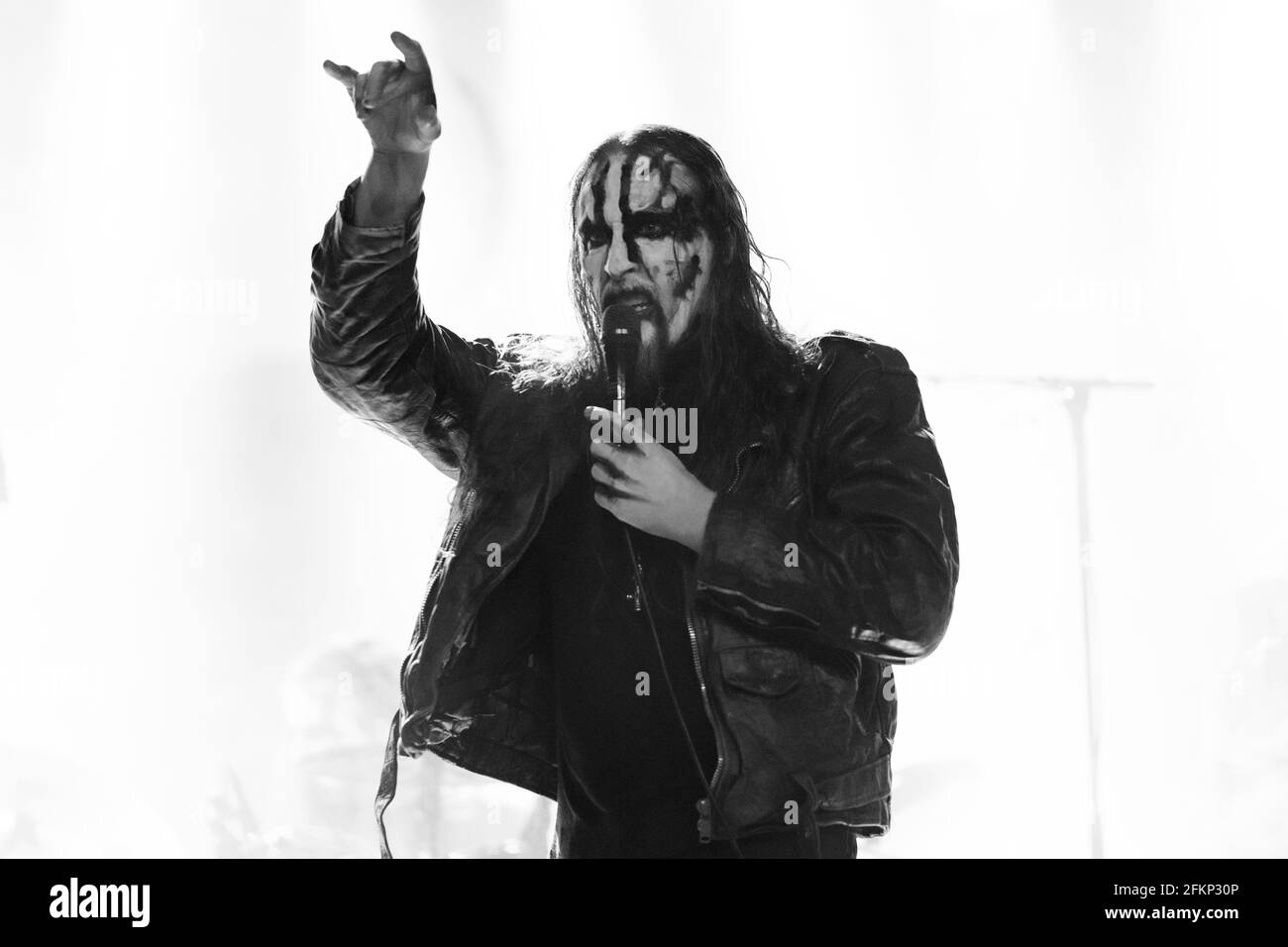 Bergen, Norvège. 1er mai 2021. Le groupe norvégien Gaahls Wyrd joue un concert à USF Veftet dans le cadre des sessions d'hiver Beyond the Gates vol. 1 à Bergen. Ici, la chanteuse Gaahl est vue en direct sur scène. (Photo: Gonzales photo - Jarle H. Moe). Banque D'Images