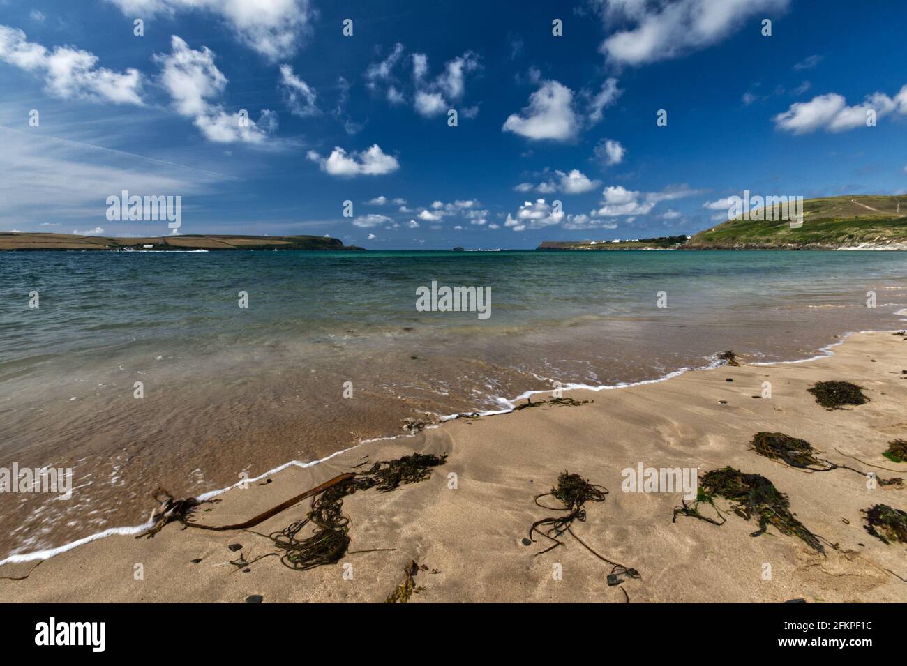 Estuaire de Camel près de Padstow sur la côte cornish Banque D'Images