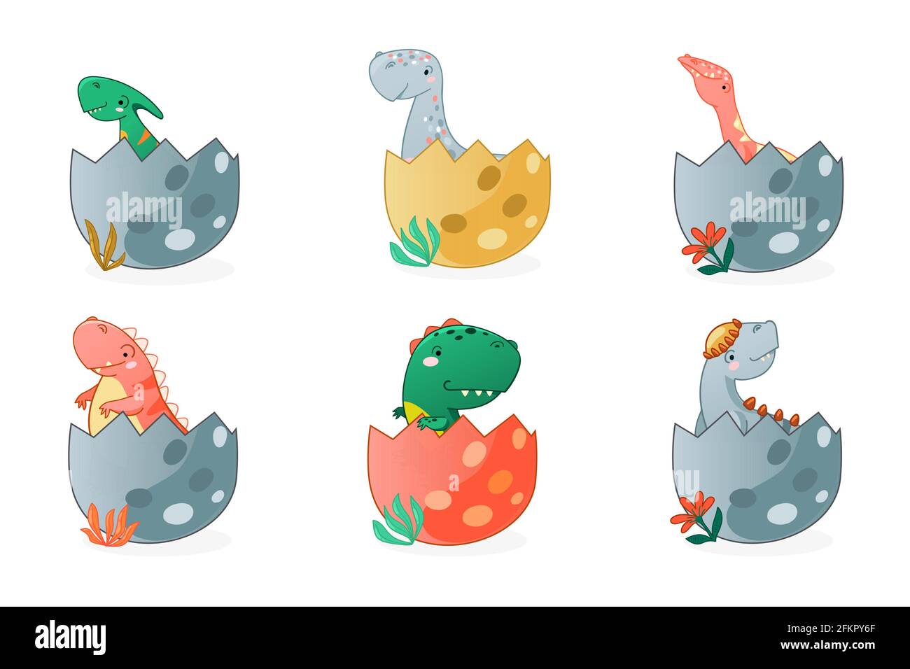 Illustration Des Oeufs D'incubation Dinosaures Adultes Bébés Dinosaures  Vecteur par ©interactimages 223004578