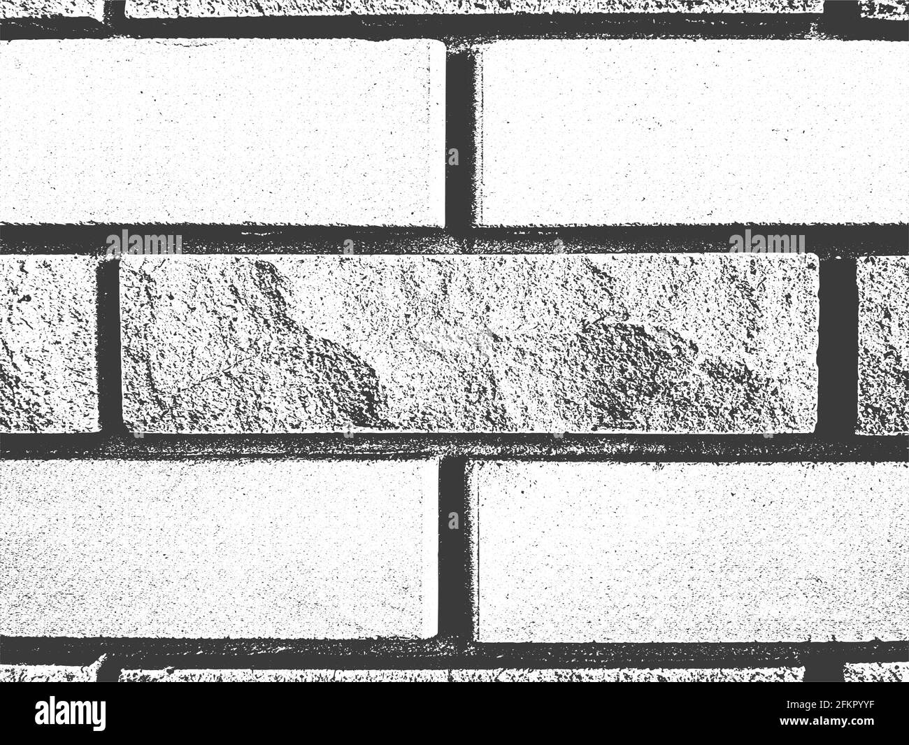 Détresse vieille texture de mur de brique. Vecteur EPS8. Illustration de Vecteur