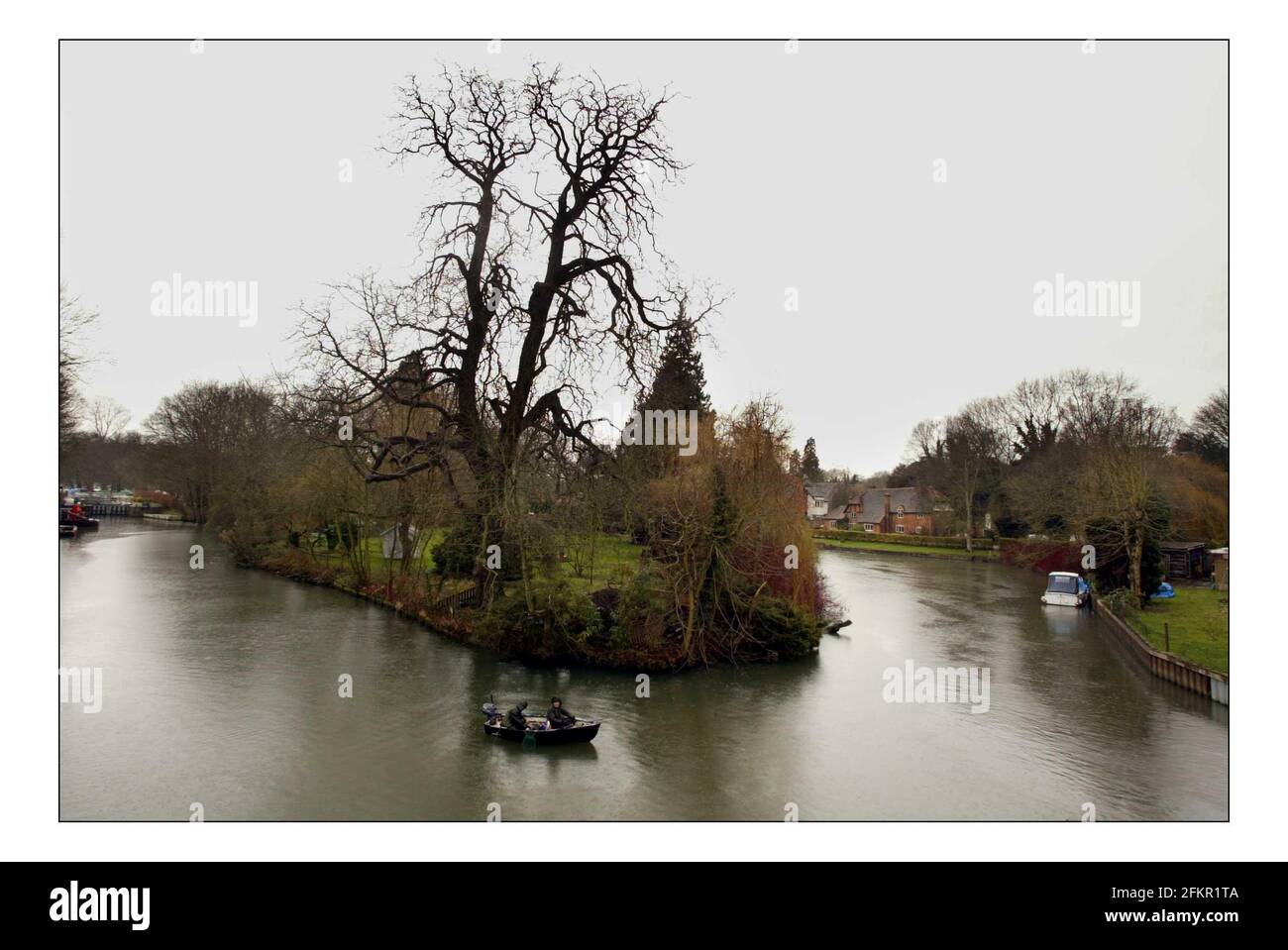Pangbourne où D.H. Lawrence a vécu pendant la première Guerre mondiale.pic David Sandison 4/3/2005 Banque D'Images