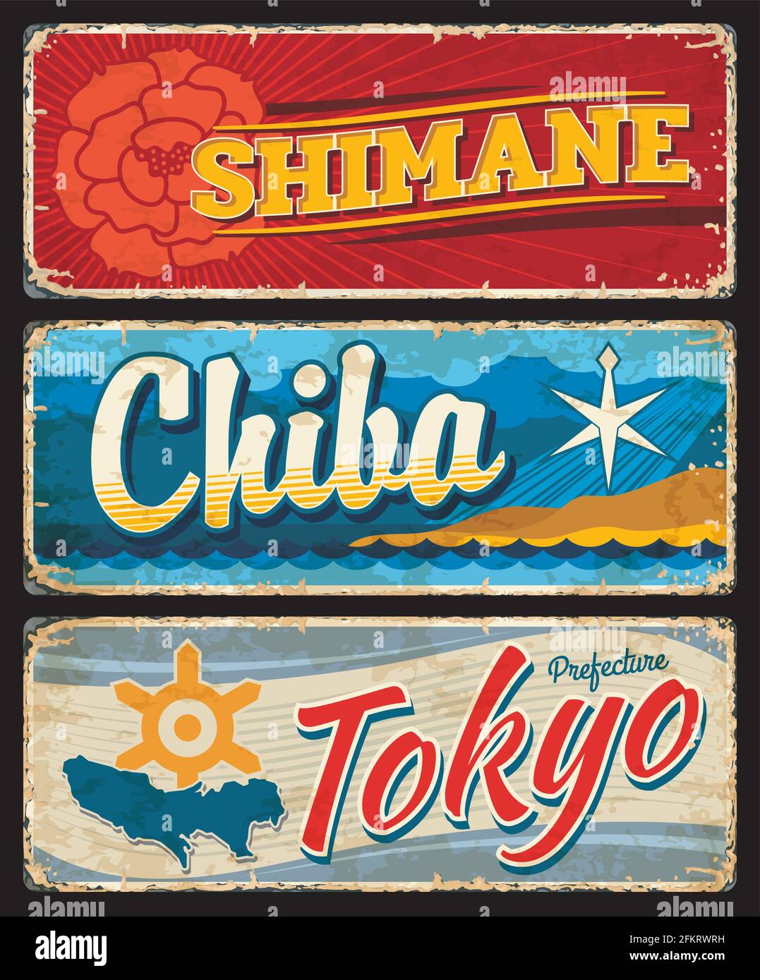 Plaque officielle Banque d'images vectorielles Alamy