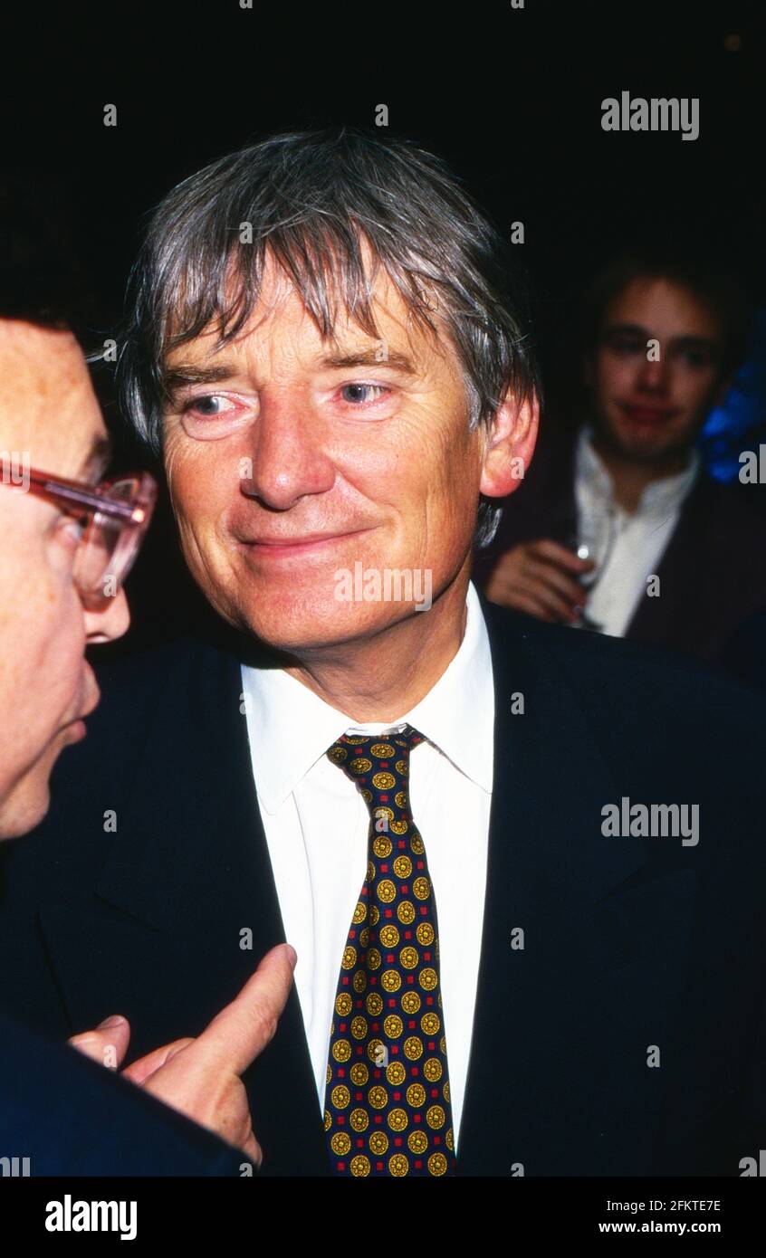 Otto Schily beim Medientreff à Köln, Allemagne 1994. Banque D'Images