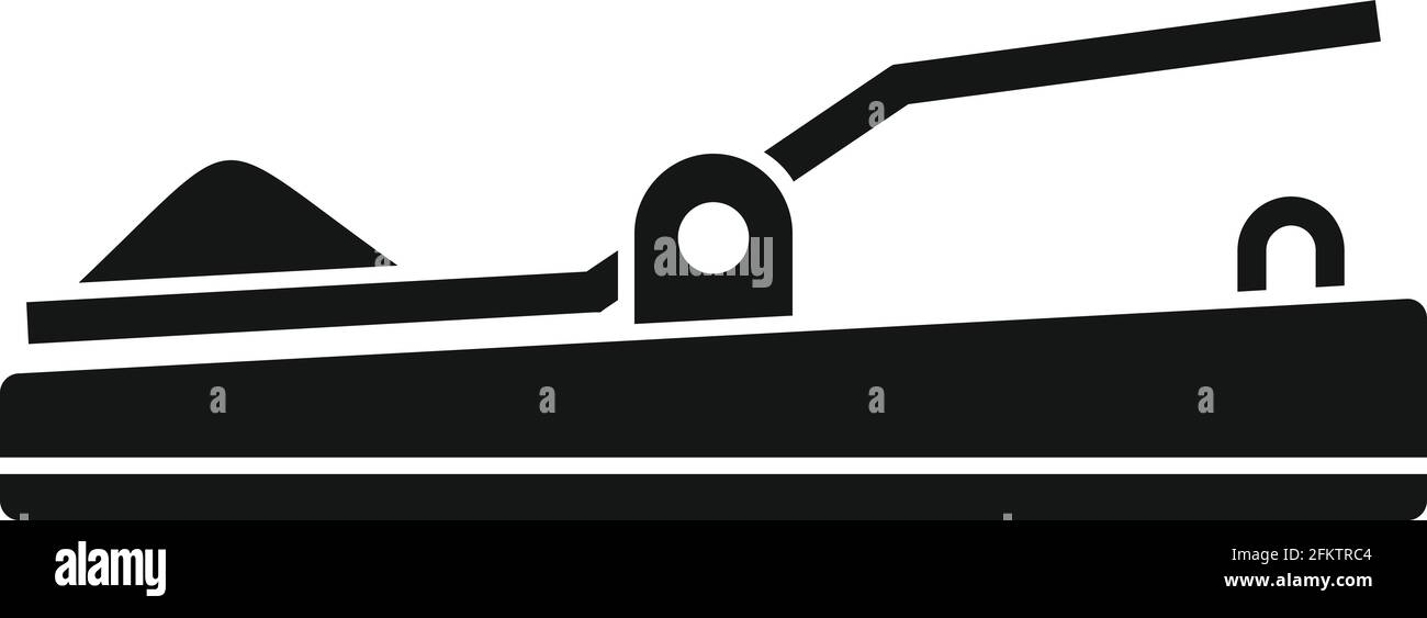 Icône de recouvrement de la souris, style simple Illustration de Vecteur
