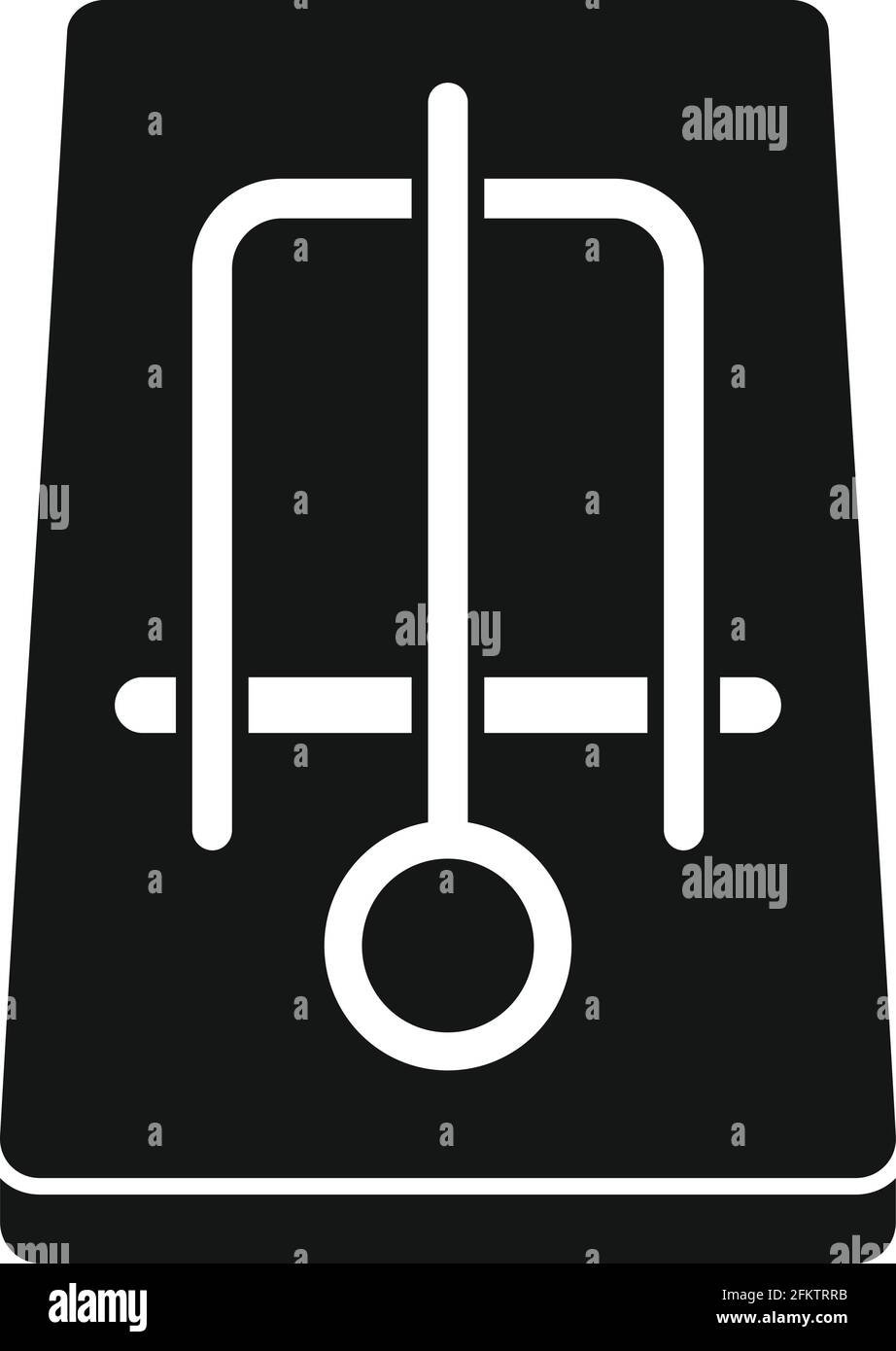 Icône Mousetrap, style simple Illustration de Vecteur