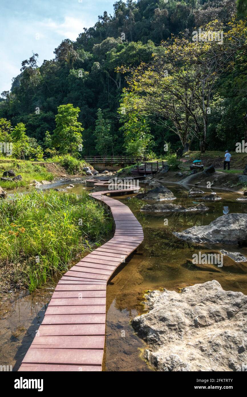 Abba Paradise, Taiton, Bau, Sarawak, Malaisie orientale Banque D'Images