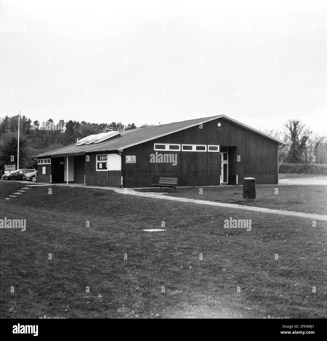 Jubilee Playing Fields à Chawton Park Road, Alton, Hampshire, Angleterre, Royaume-Uni. Banque D'Images