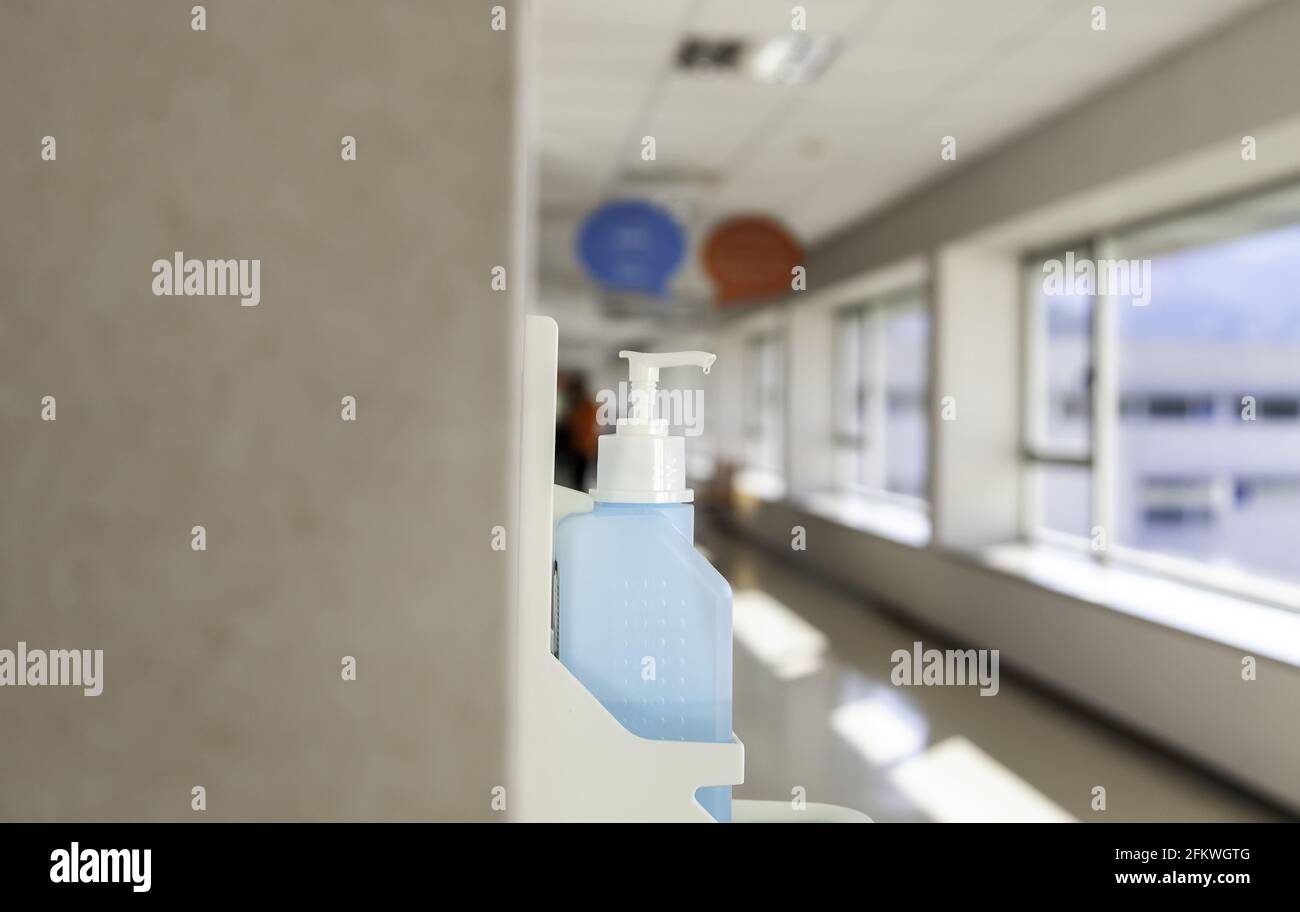 Détail des soins contre le covid 19, la pandémie et la maladie mondiale Banque D'Images