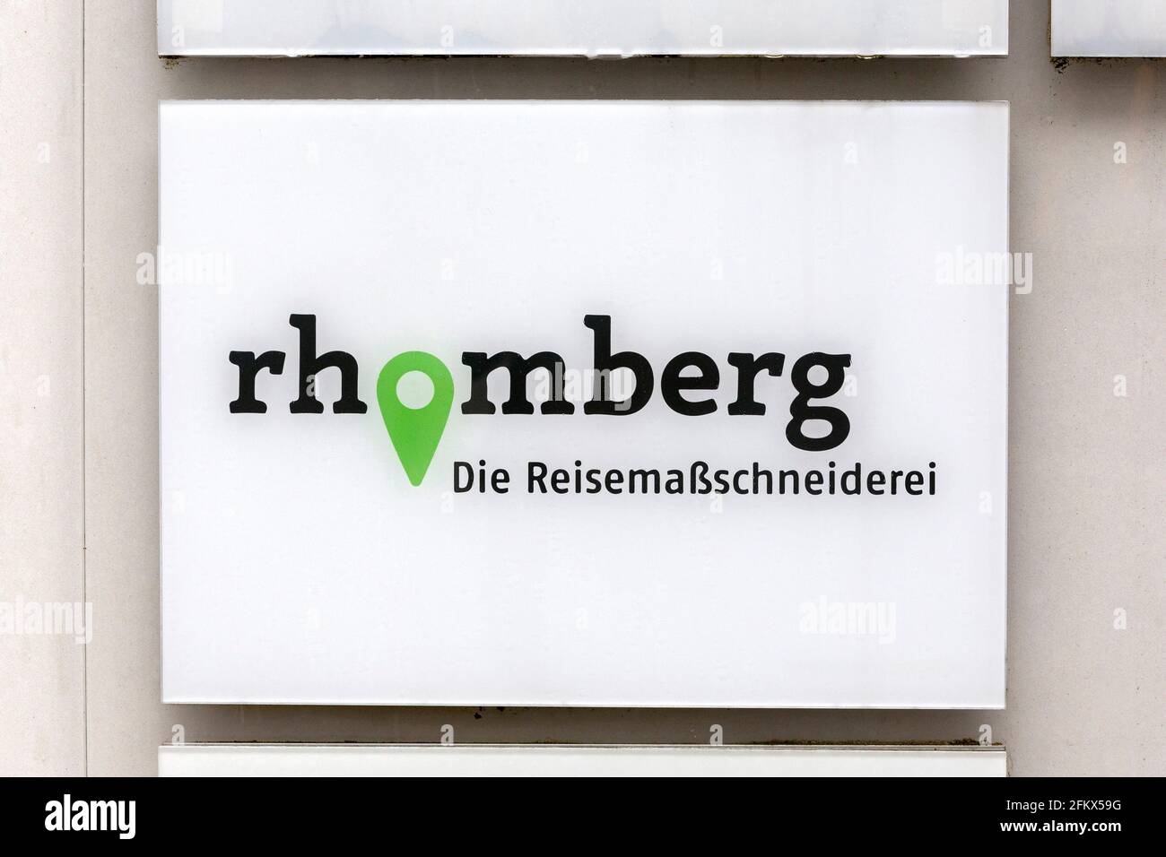 Rhomberg tailleur, Voyage, Dornbirn, Vorarlberg, Autriche Banque D'Images