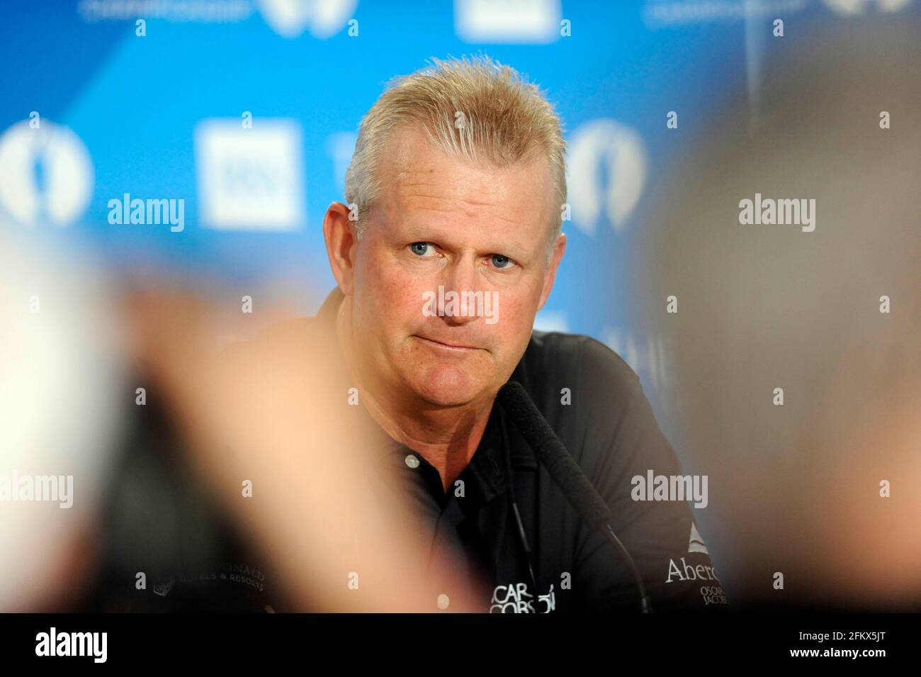 LE TURNBURY OUVERT 2009 14/7/2009 SANDY LYLE À LA PRESSE CONF AU SUJET DE LA RYDER CUP. PHOTO DAVID ASHDOWN Banque D'Images