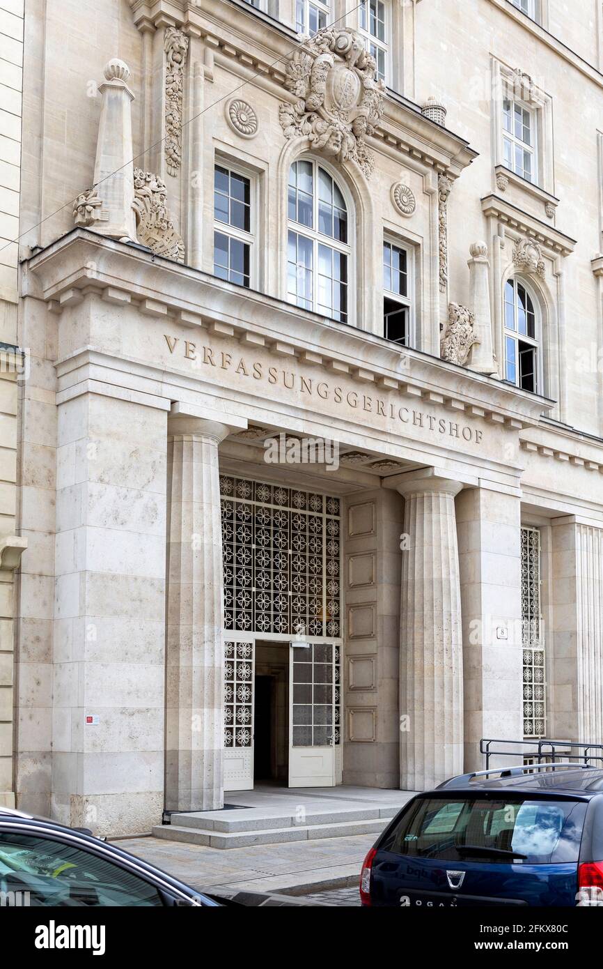Cour constitutionnelle, Vienne, Autriche Banque D'Images