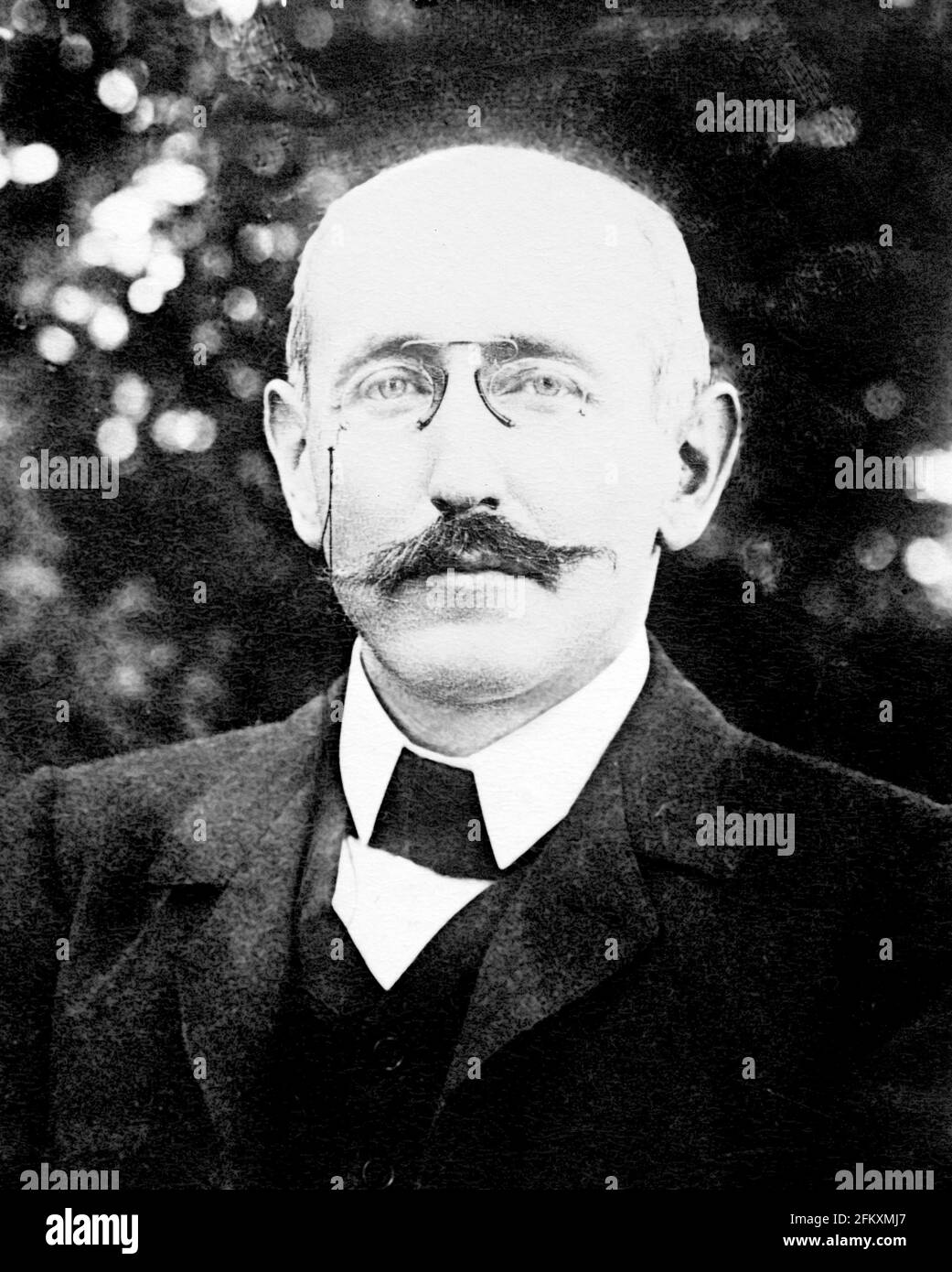 Alfred Dreyfus. Portrait de l'officier de l'armée française accusé de trahison, Alfred Dreyfus (1859-1935), bain News Service, c. 1910-1915 Banque D'Images
