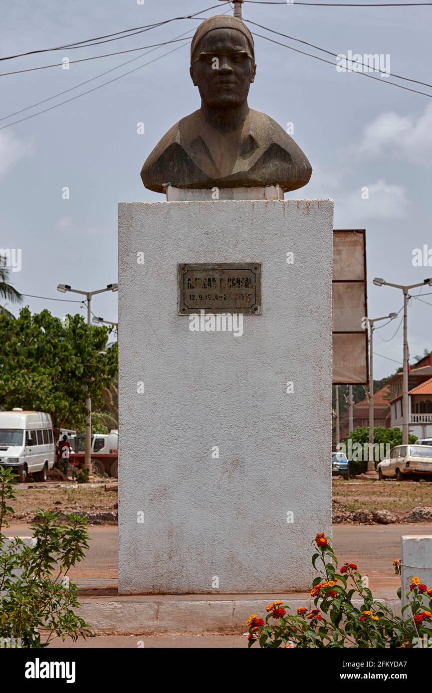 Amilcar Cabral Monument à Bissau Guinée-Bissau Afrique Banque D'Images